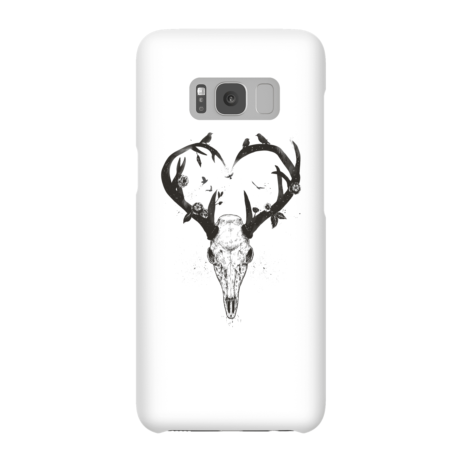 Balazs Solti Antlers Phone Case for iPhone and Android - Samsung S8 - Snap Case - Gloss