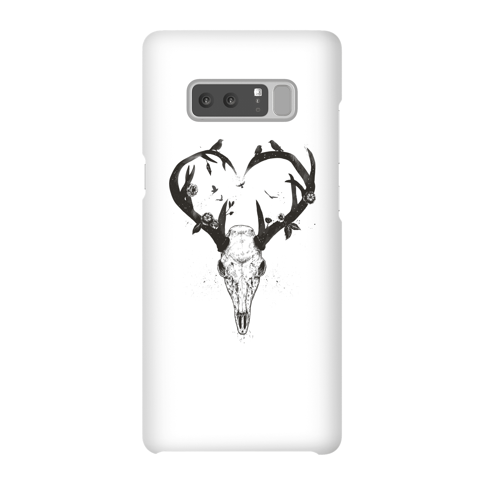 Balazs Solti Antlers Phone Case for iPhone and Android - Samsung Note 8 - Snap Case - Gloss