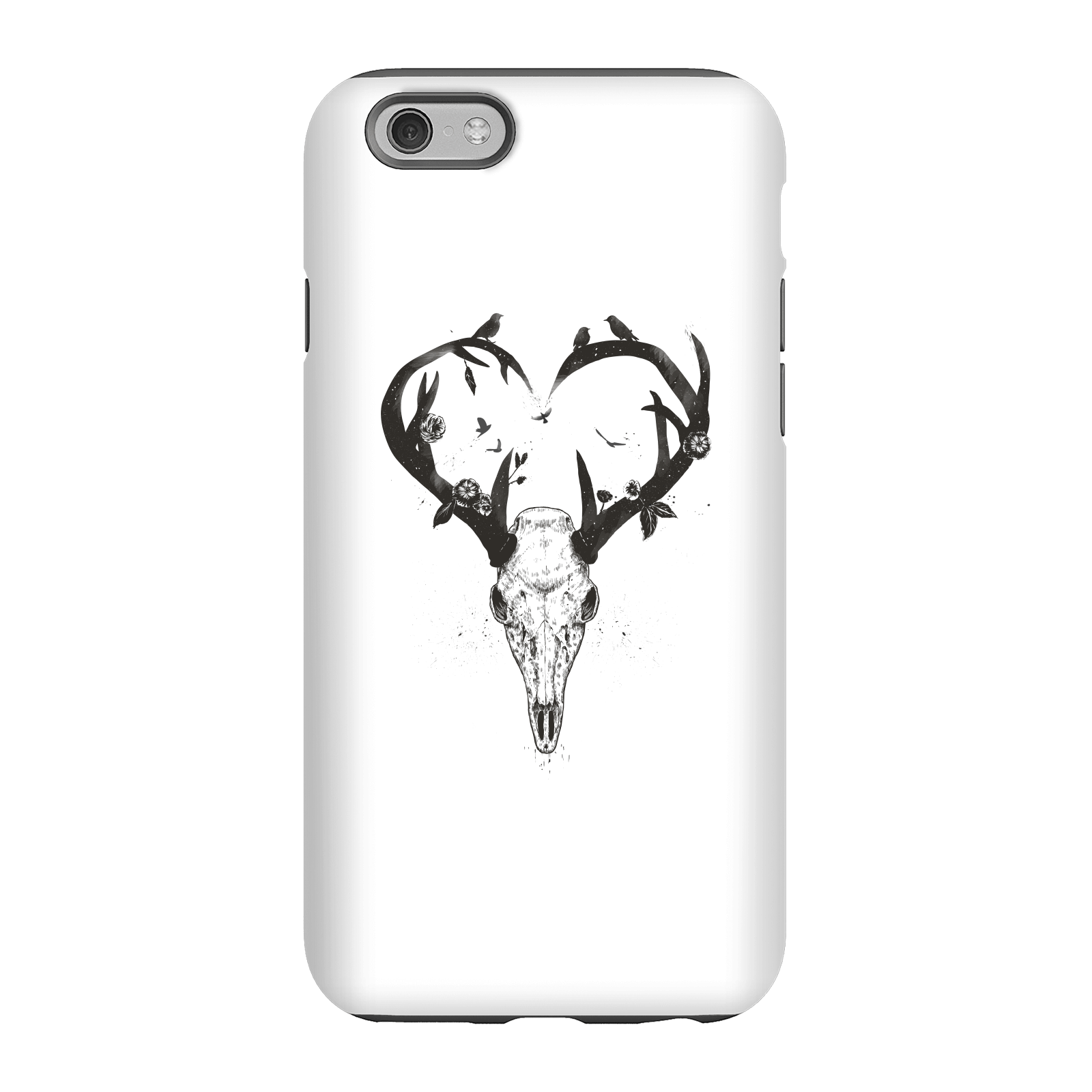 Balazs Solti Antlers Phone Case for iPhone and Android - iPhone 6S - Tough Case - Gloss