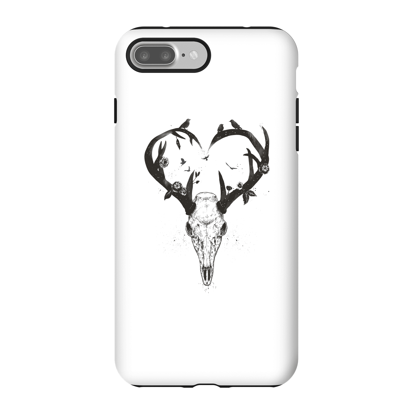 Balazs Solti Antlers Phone Case for iPhone and Android - iPhone 7 Plus - Tough Case - Gloss