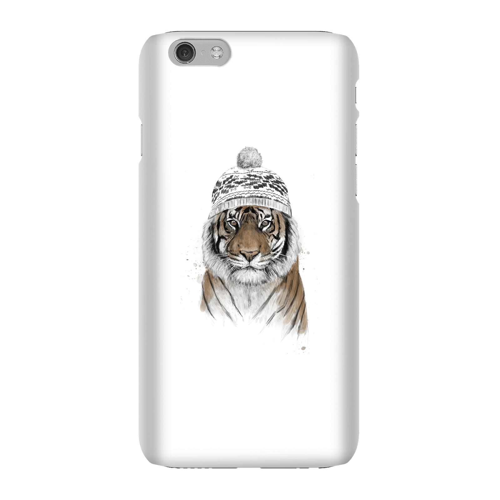 Balazs Solti Winter Tiger Phone Case for iPhone and Android - iPhone 6 - Snap Case - Matte