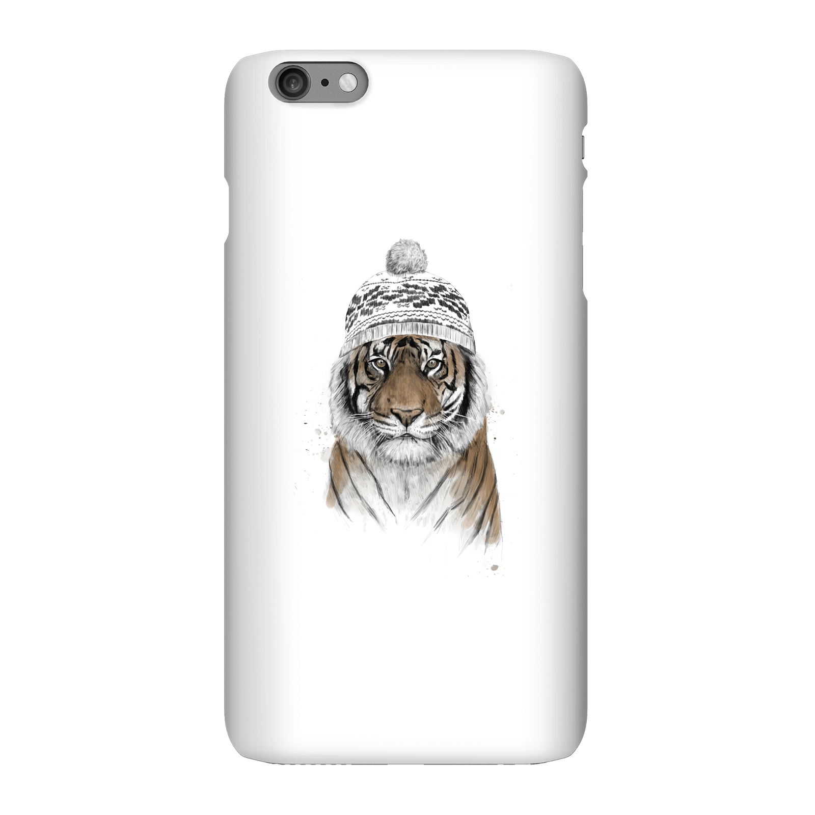 Balazs Solti Winter Tiger Phone Case for iPhone and Android - iPhone 6 Plus - Snap Case - Matte
