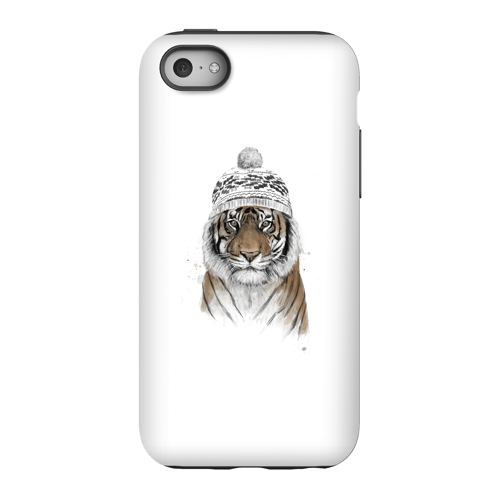 Balazs Solti Winter Tiger Phone Case for iPhone and Android - iPhone 5C - Tough Case - Matte