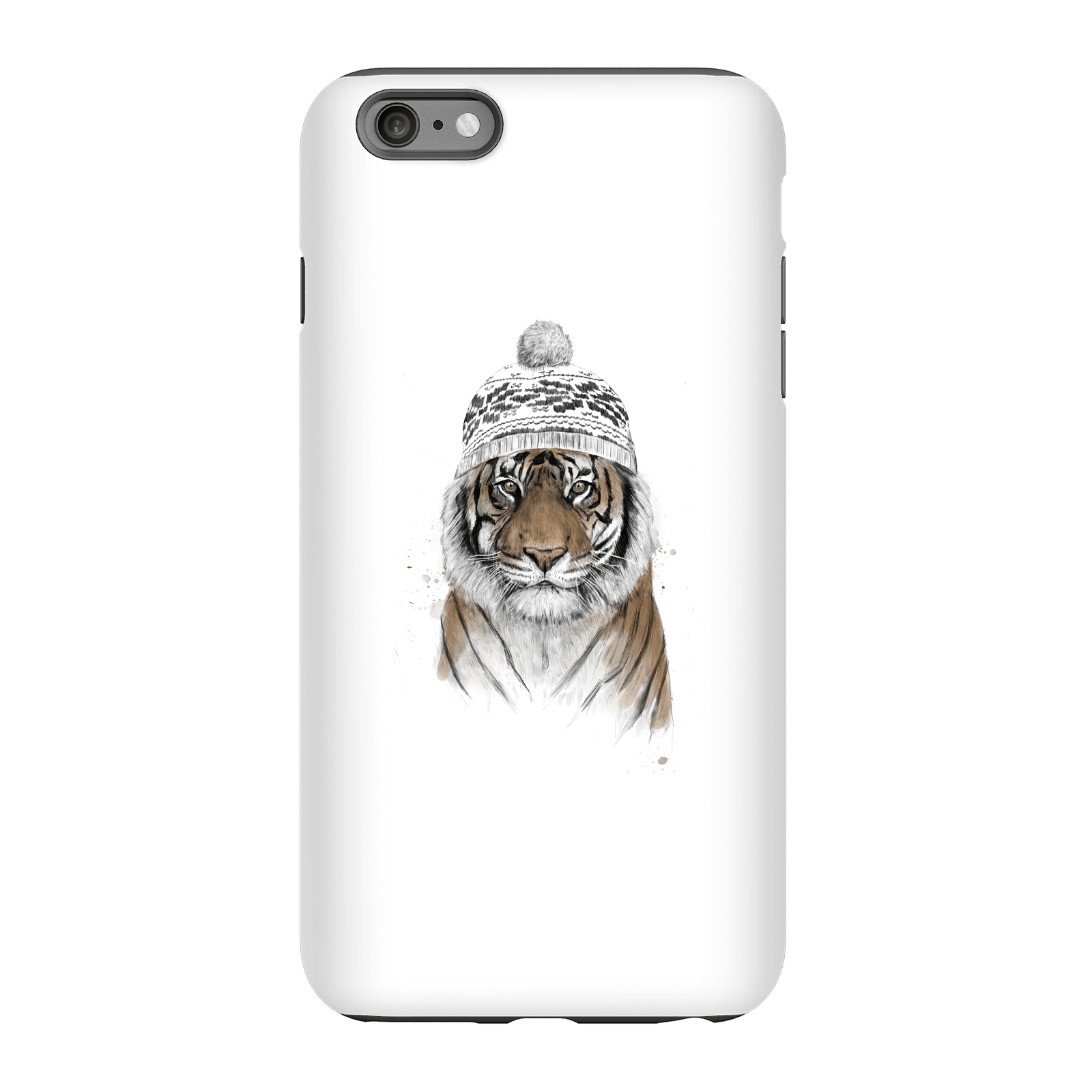 Balazs Solti Winter Tiger Phone Case for iPhone and Android - iPhone 6 Plus - Tough Case - Matte