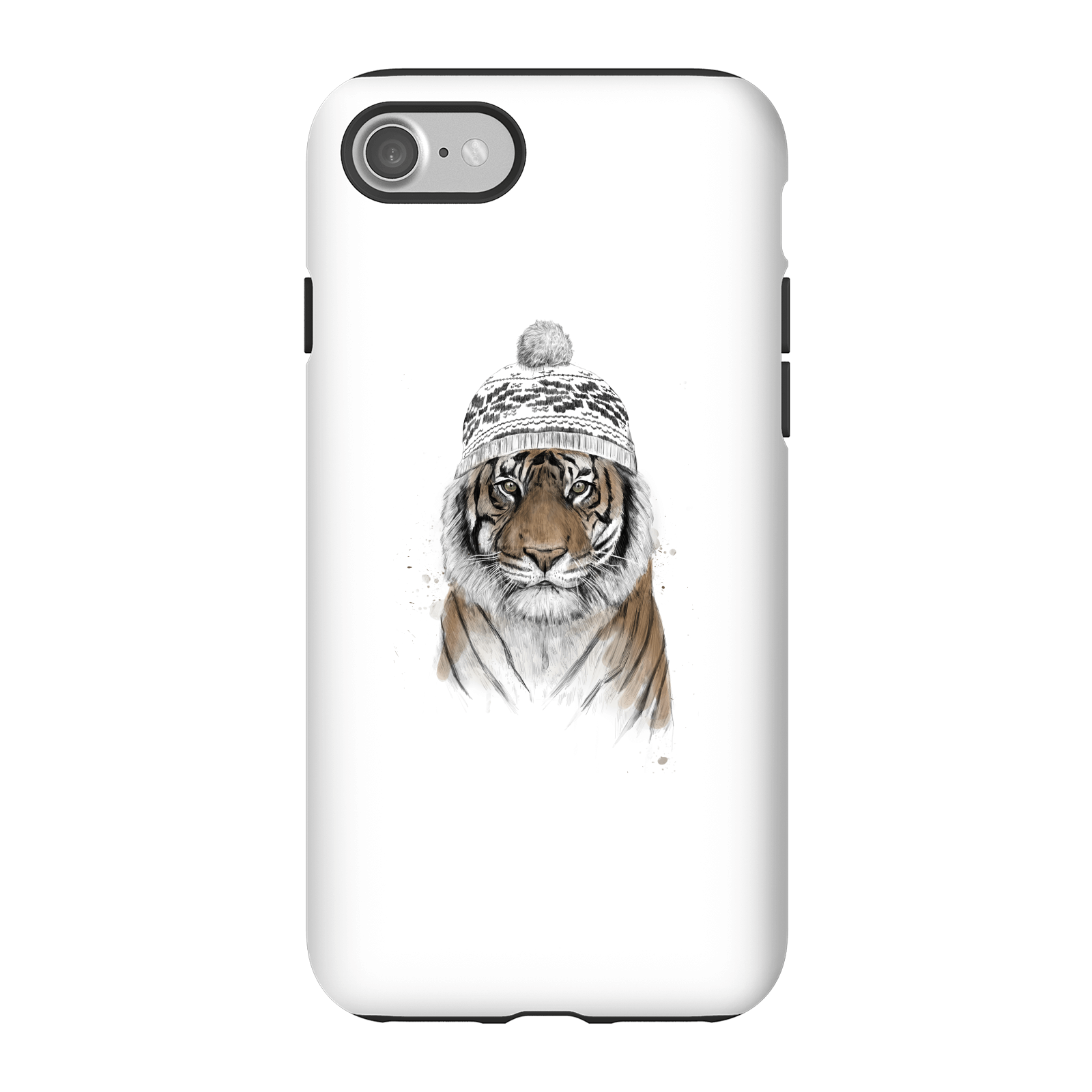 Balazs Solti Winter Tiger Phone Case for iPhone and Android - iPhone 7 - Tough Case - Matte