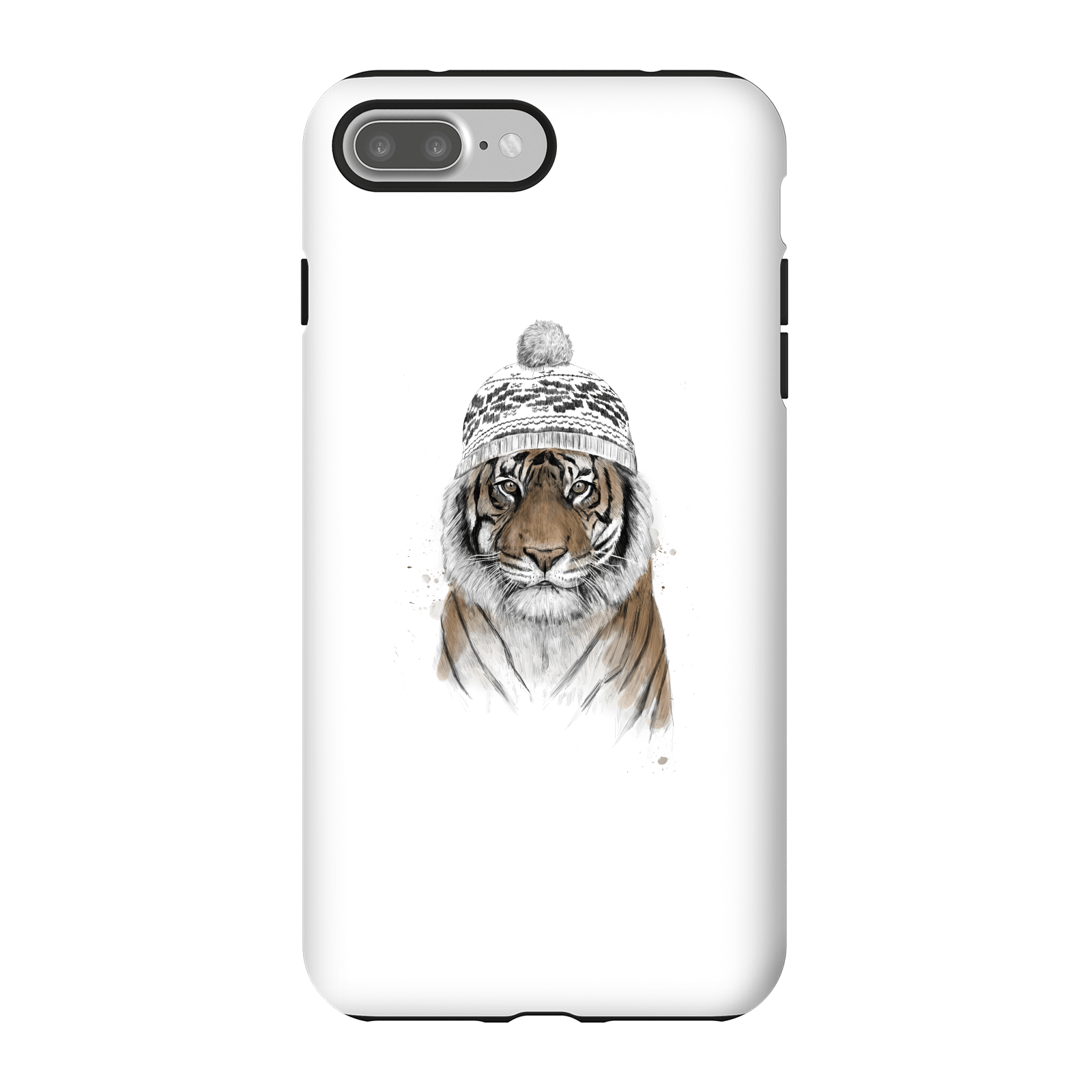 Balazs Solti Winter Tiger Phone Case for iPhone and Android - iPhone 7 Plus - Tough Case - Matte