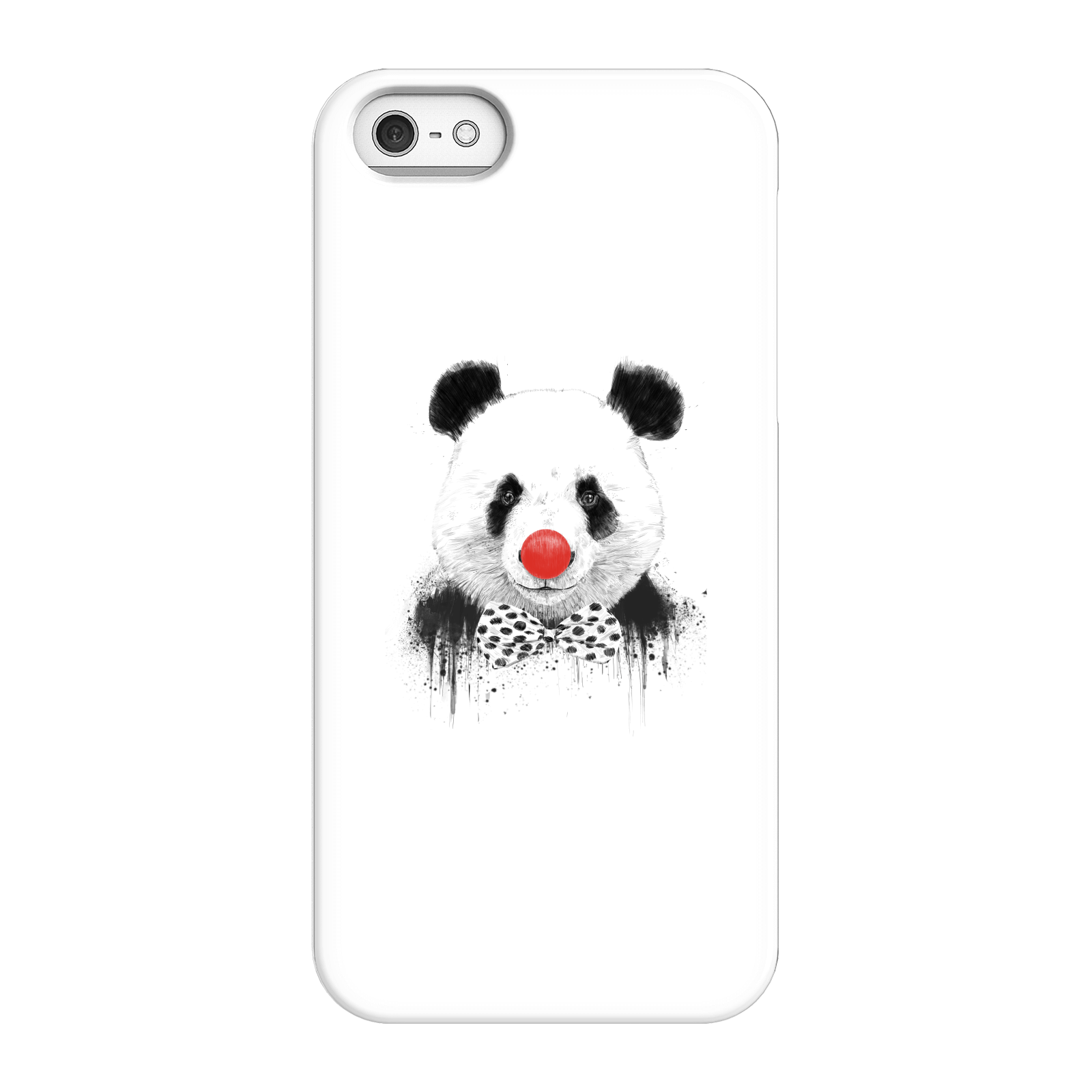 Balazs Solti Red Nosed Panda Phone Case for iPhone and Android - iPhone 5/5s - Snap Case - Matte