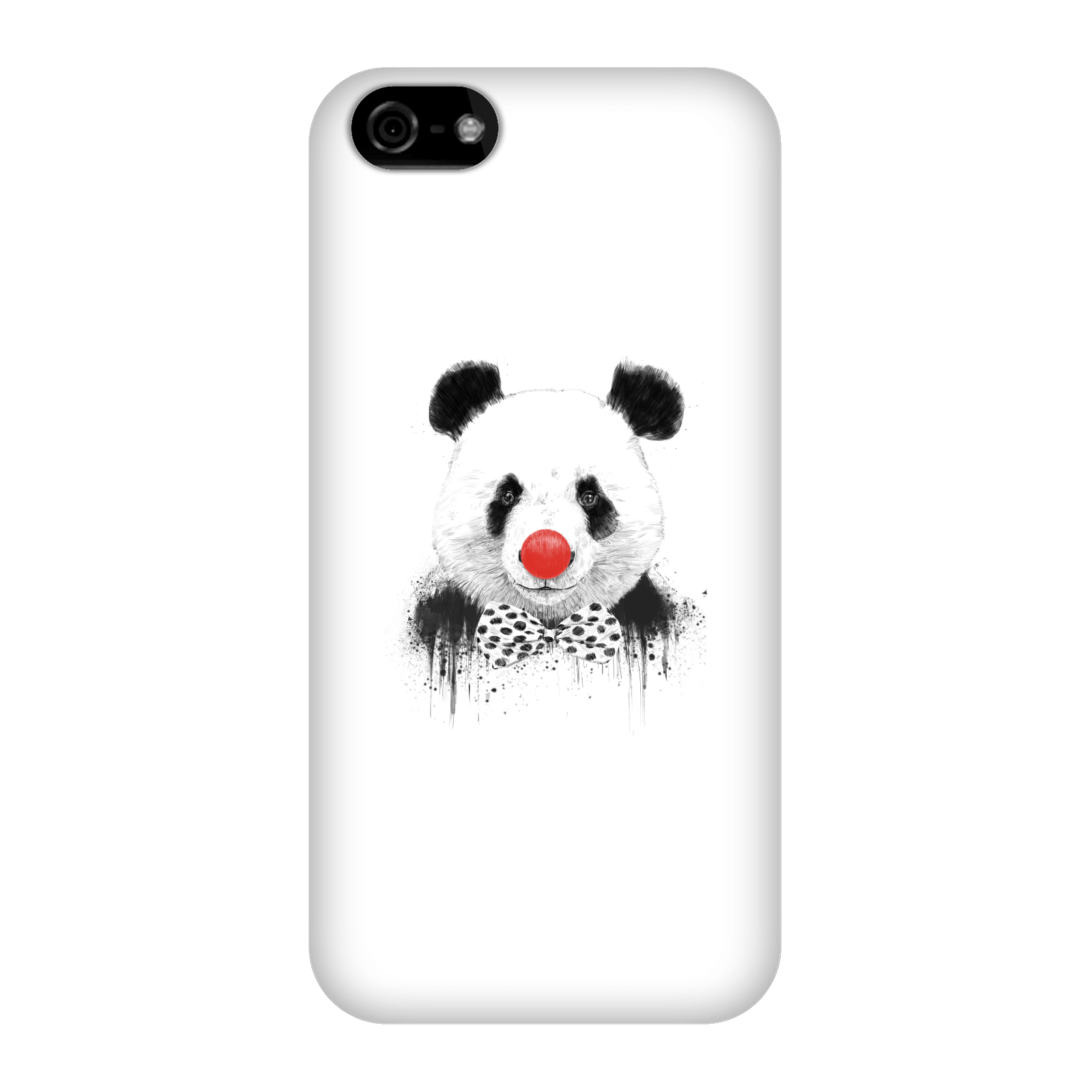 Balazs Solti Red Nosed Panda Phone Case for iPhone and Android - iPhone 5C - Snap Case - Matte