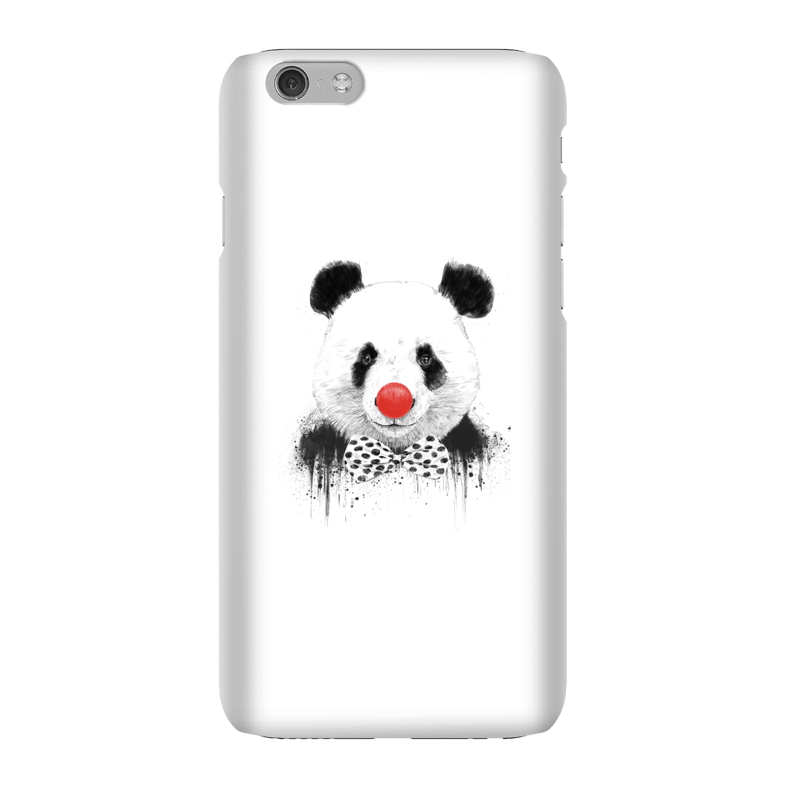 Balazs Solti Red Nosed Panda Phone Case for iPhone and Android - iPhone 6 - Snap Case - Matte