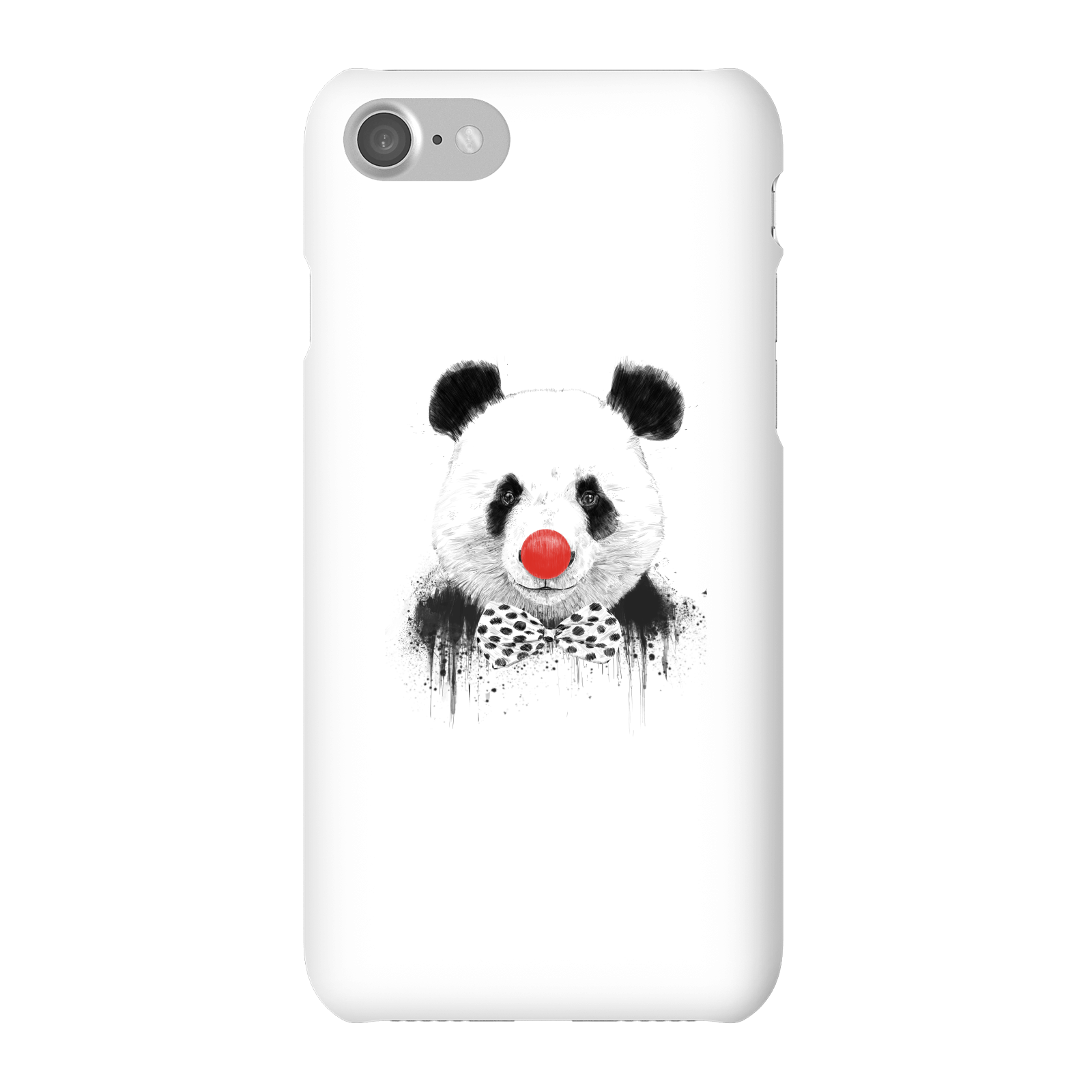 Balazs Solti Red Nosed Panda Phone Case for iPhone and Android - iPhone 7 - Snap Case - Matte