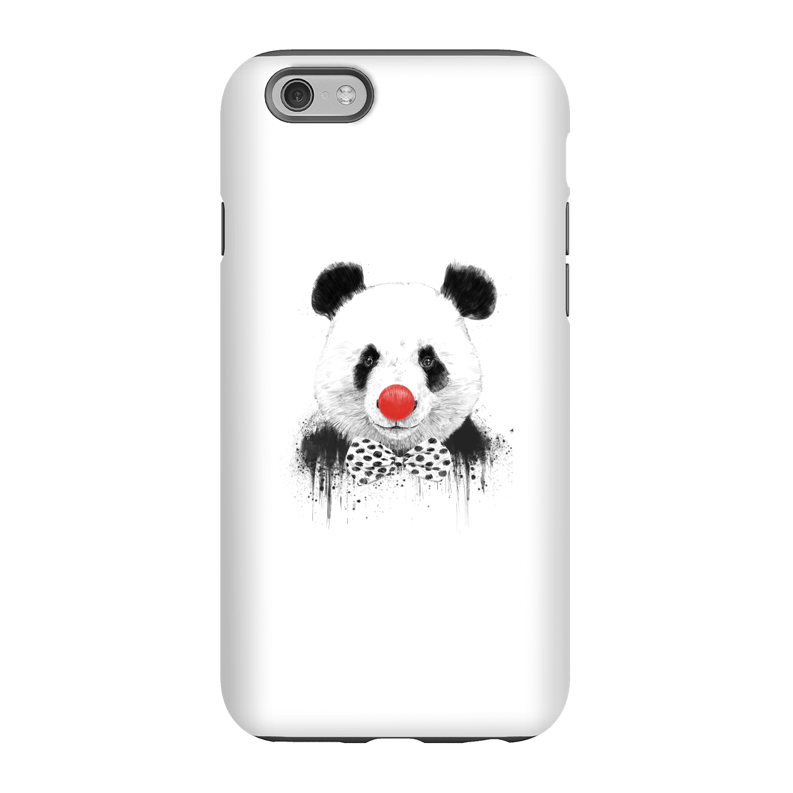 Balazs Solti Red Nosed Panda Phone Case for iPhone and Android - iPhone 6 - Tough Case - Matte