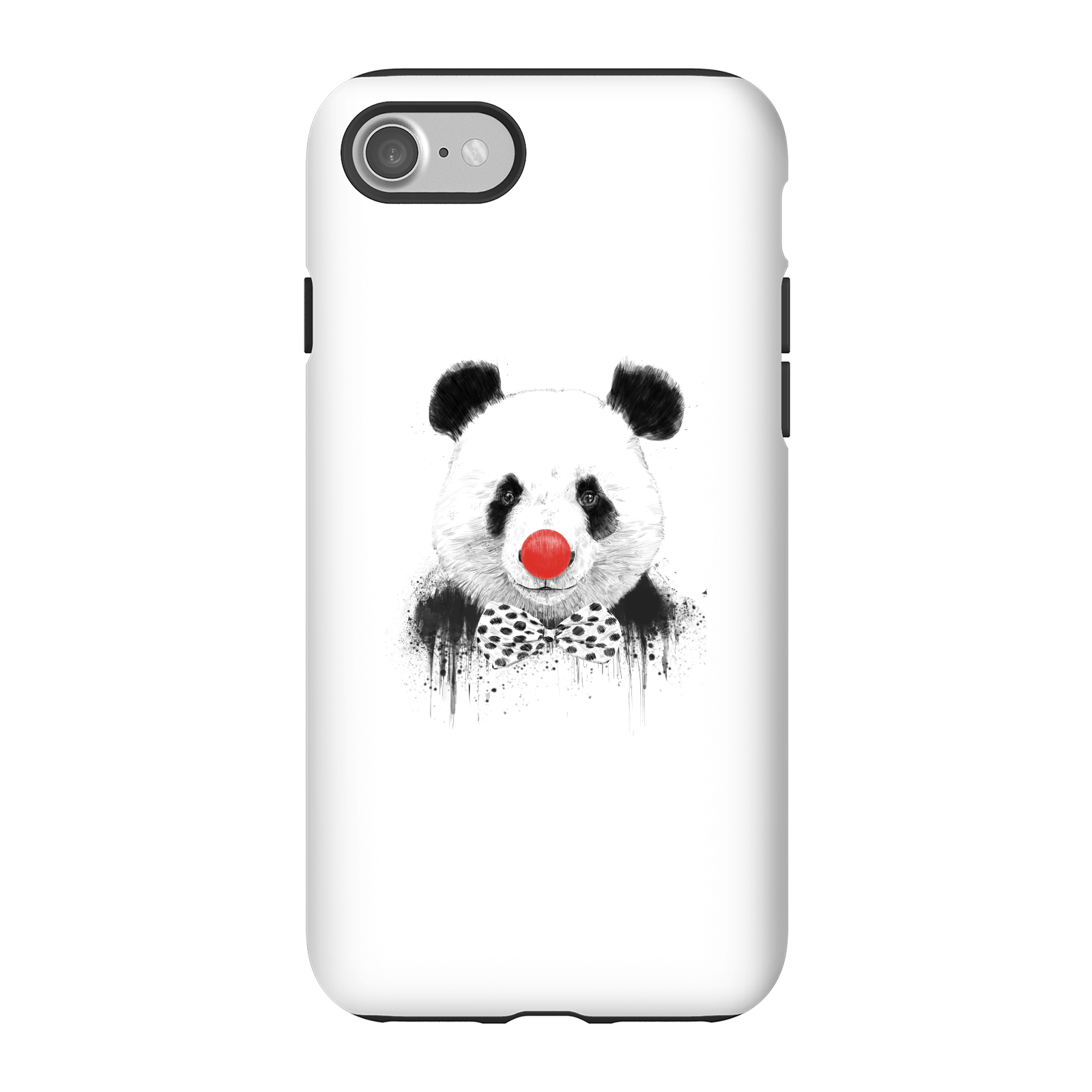 Balazs Solti Red Nosed Panda Phone Case for iPhone and Android - iPhone 7 - Tough Case - Matte