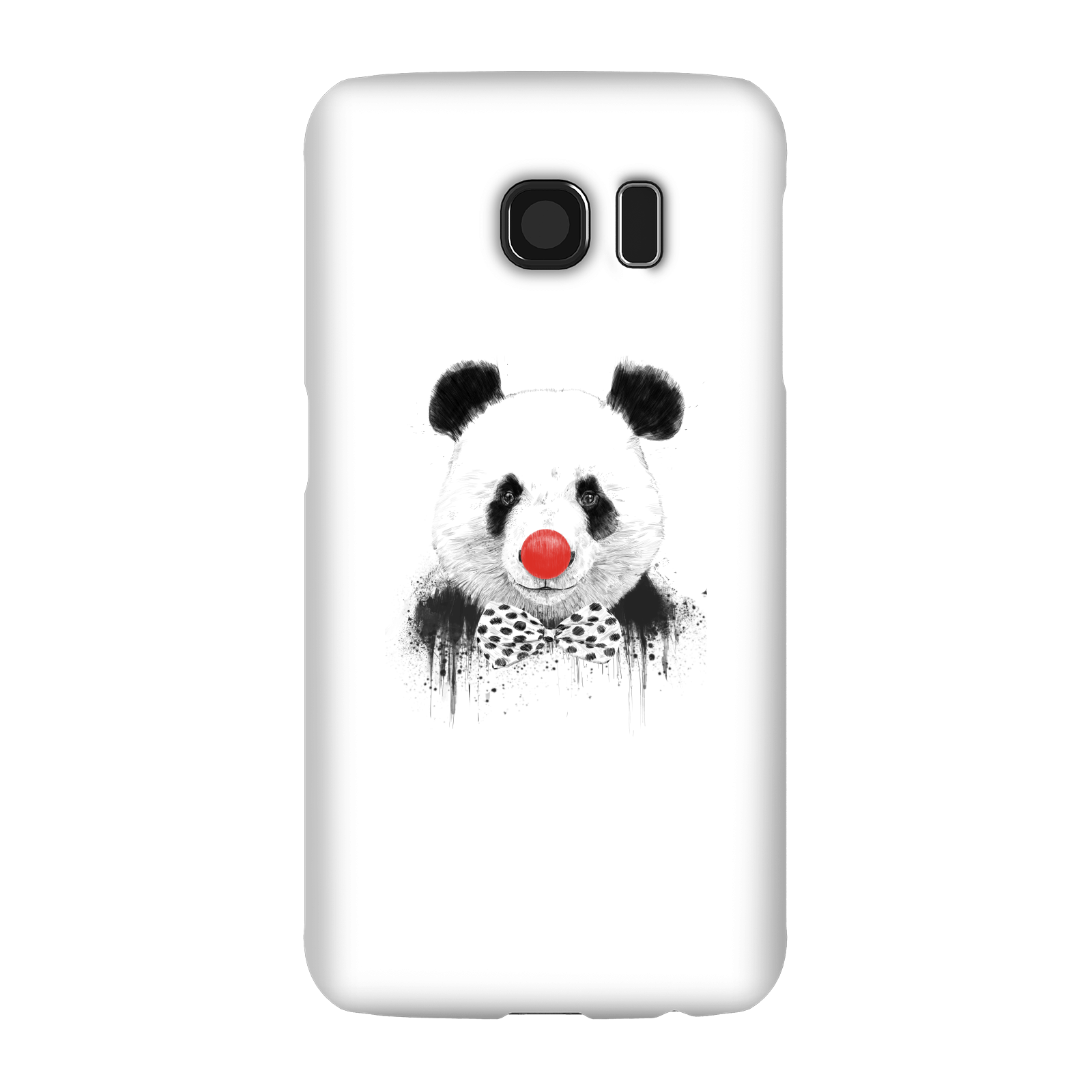 Balazs Solti Red Nosed Panda Phone Case for iPhone and Android - Samsung S6 - Snap Case - Gloss