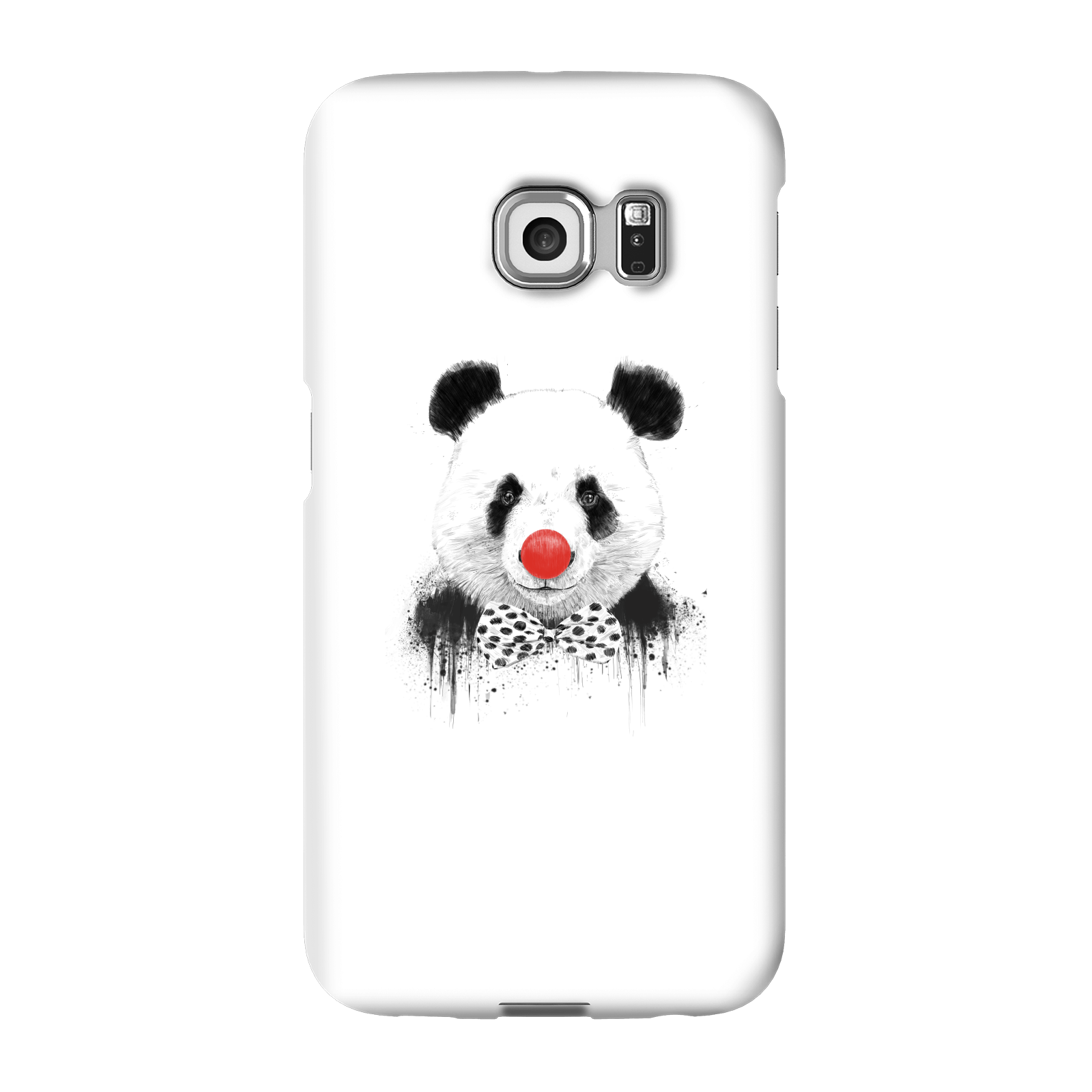 Balazs Solti Red Nosed Panda Phone Case for iPhone and Android - Samsung S6 Edge - Snap Case - Gloss