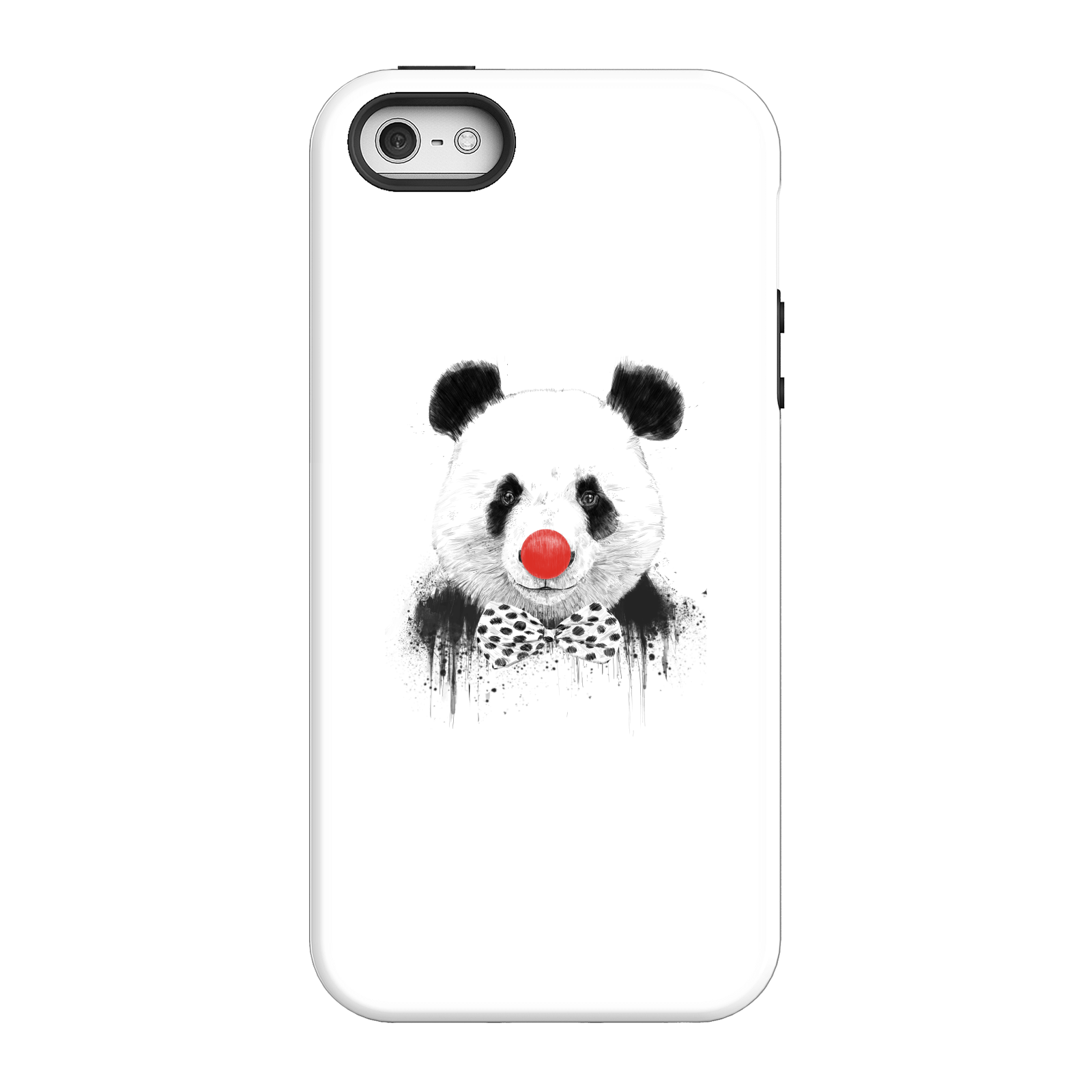Balazs Solti Red Nosed Panda Phone Case for iPhone and Android - iPhone 5/5s - Tough Case - Gloss