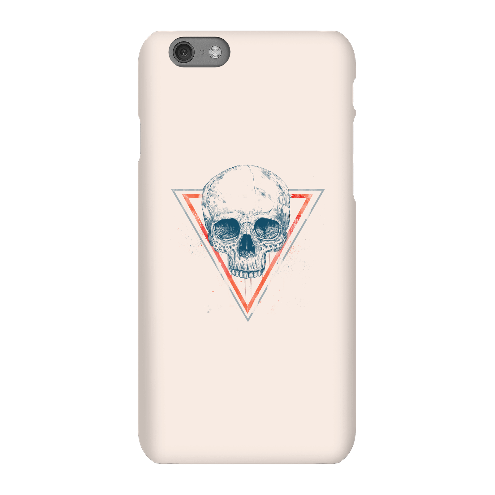 Balazs Solti Skull Phone Case for iPhone and Android - iPhone 6S - Snap Case - Matte