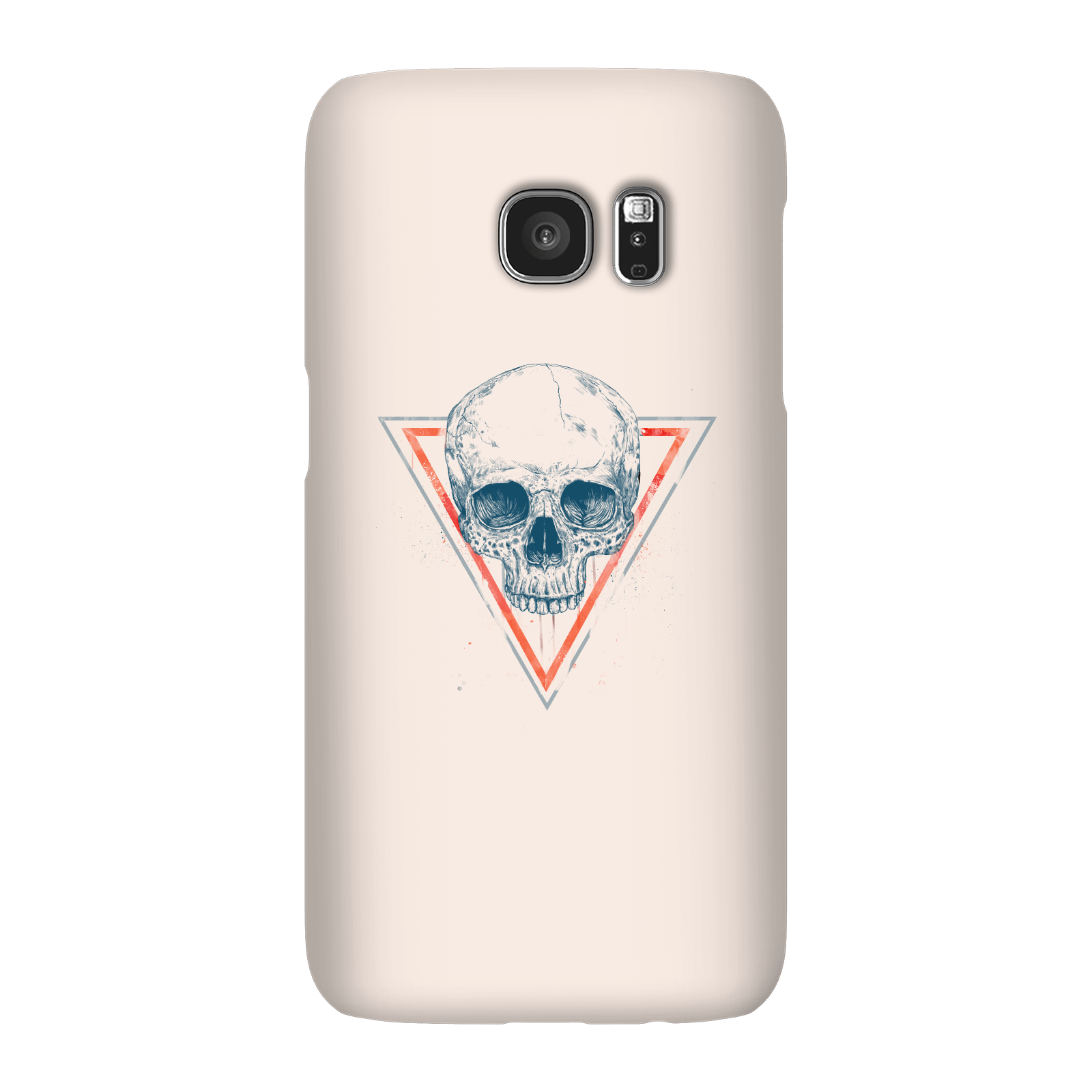 Balazs Solti Skull Phone Case for iPhone and Android - Samsung S7 - Snap Case - Matte