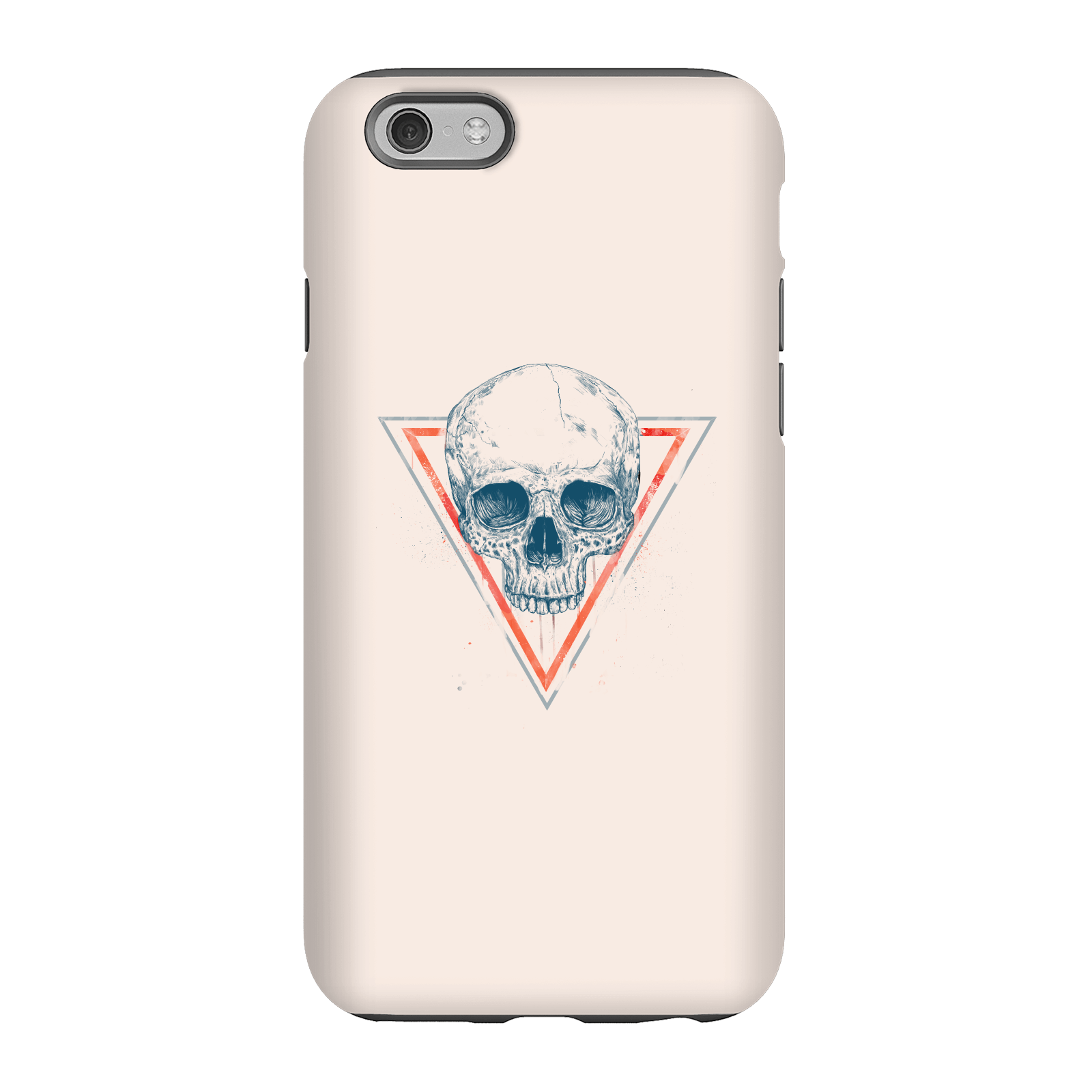 Balazs Solti Skull Phone Case for iPhone and Android - iPhone 6 - Tough Case - Matte