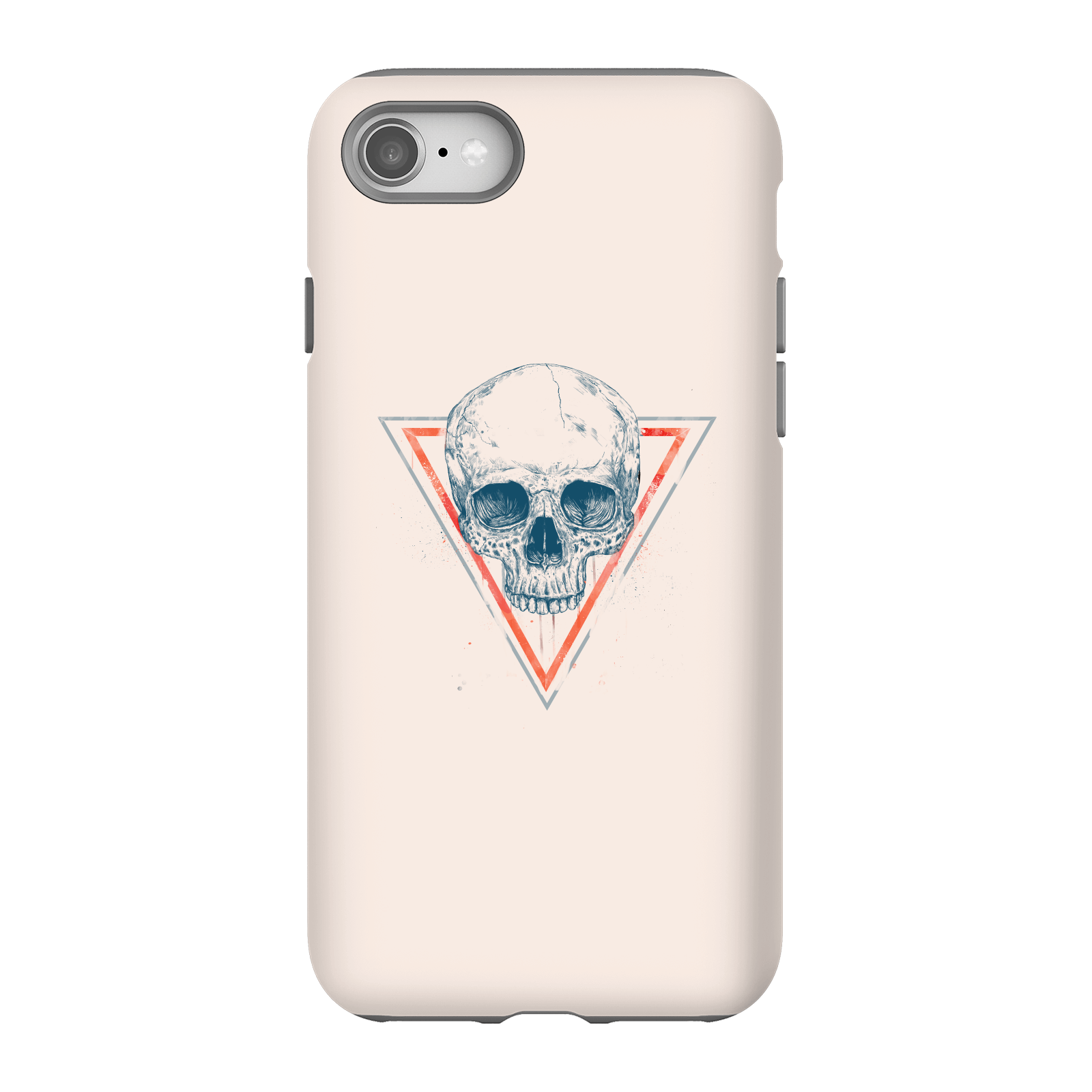 Balazs Solti Skull Phone Case for iPhone and Android - iPhone 8 - Tough Case - Matte