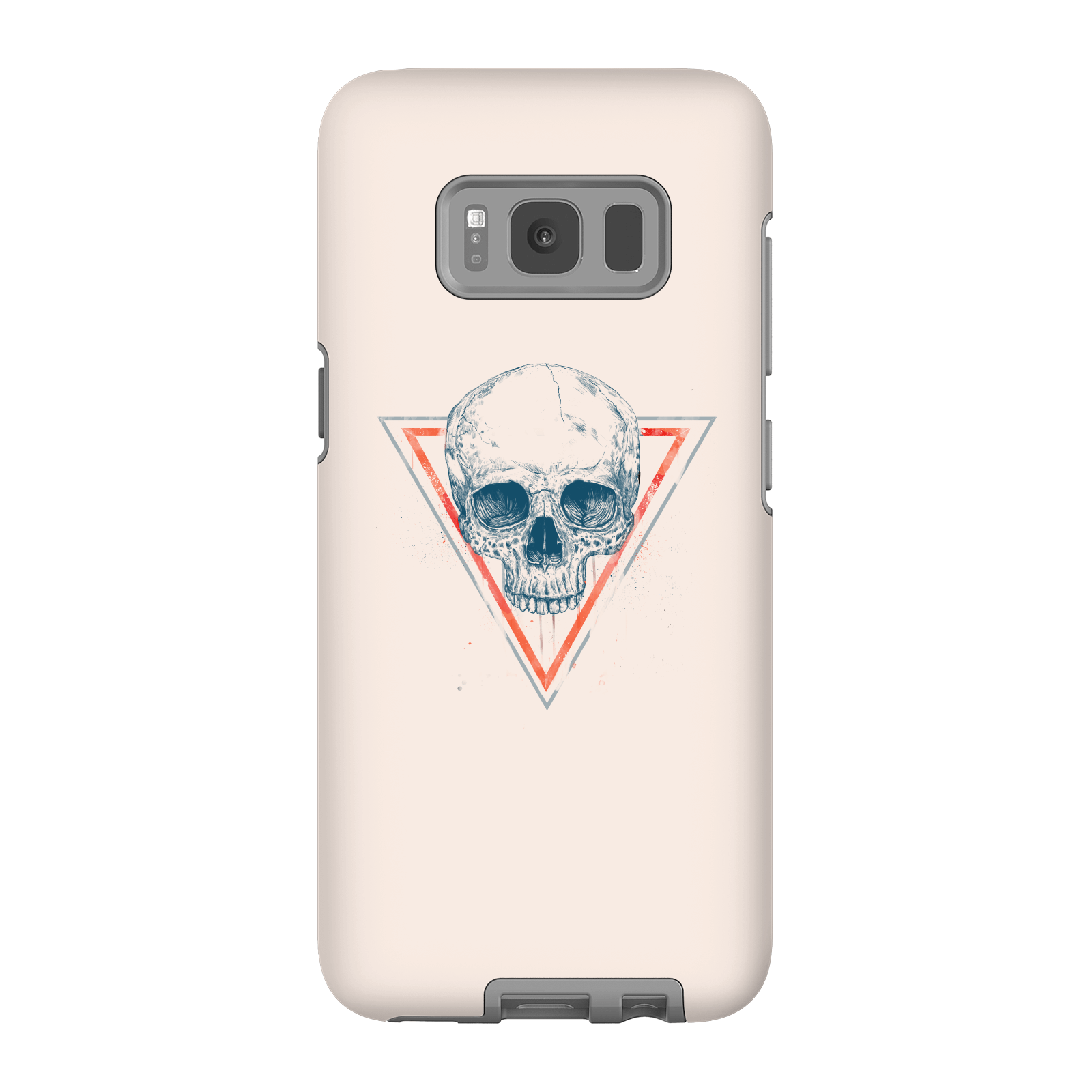 Balazs Solti Skull Phone Case for iPhone and Android - Samsung S8 - Tough Case - Matte