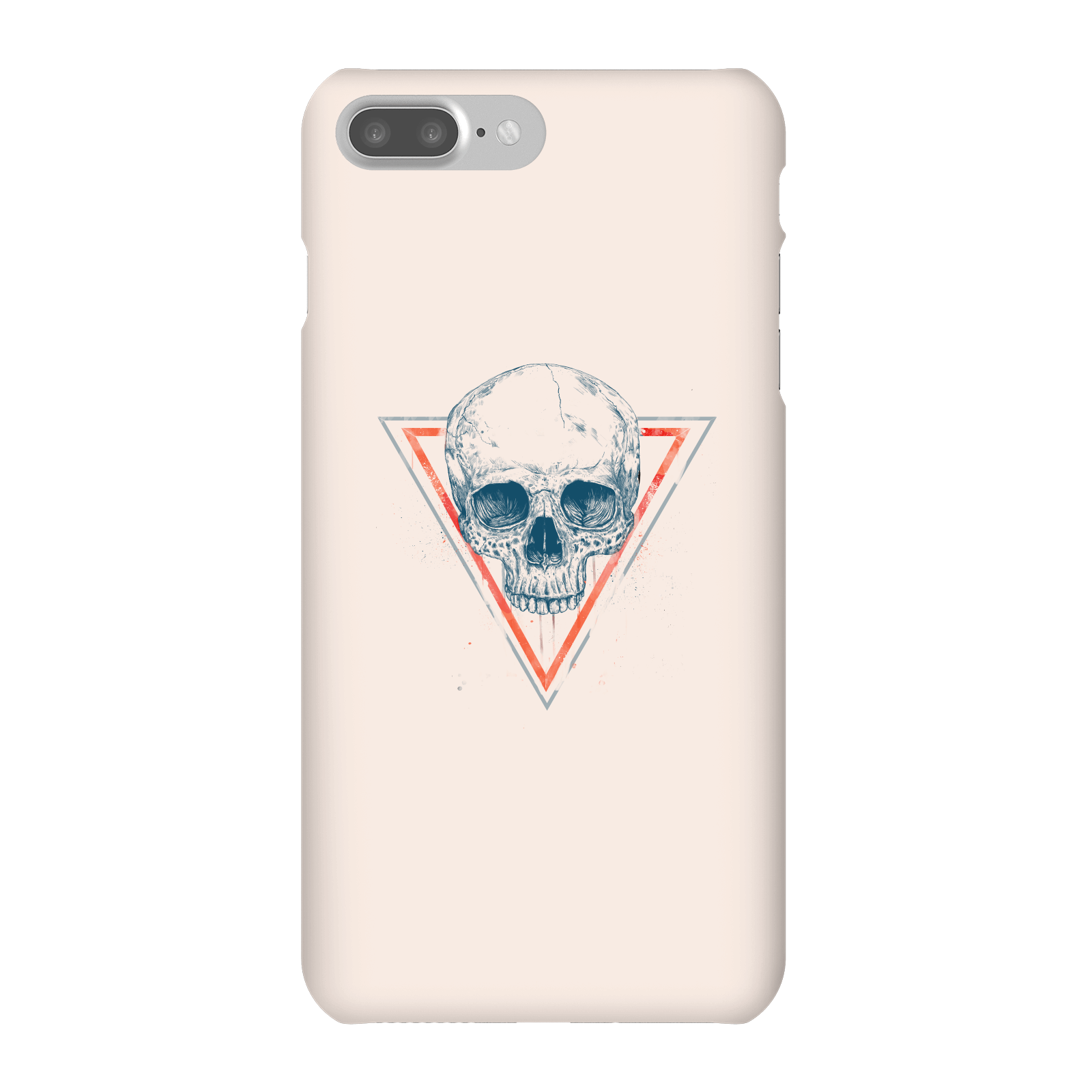 Balazs Solti Skull Phone Case for iPhone and Android - iPhone 7 Plus - Snap Case - Gloss