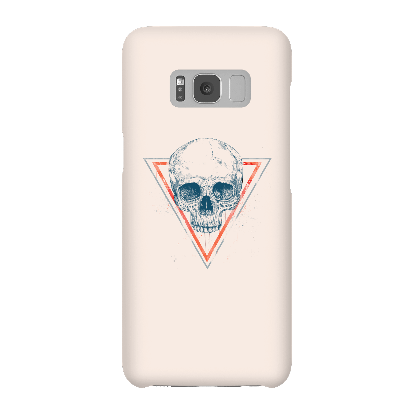 Balazs Solti Skull Phone Case for iPhone and Android - Samsung S8 - Snap Case - Gloss