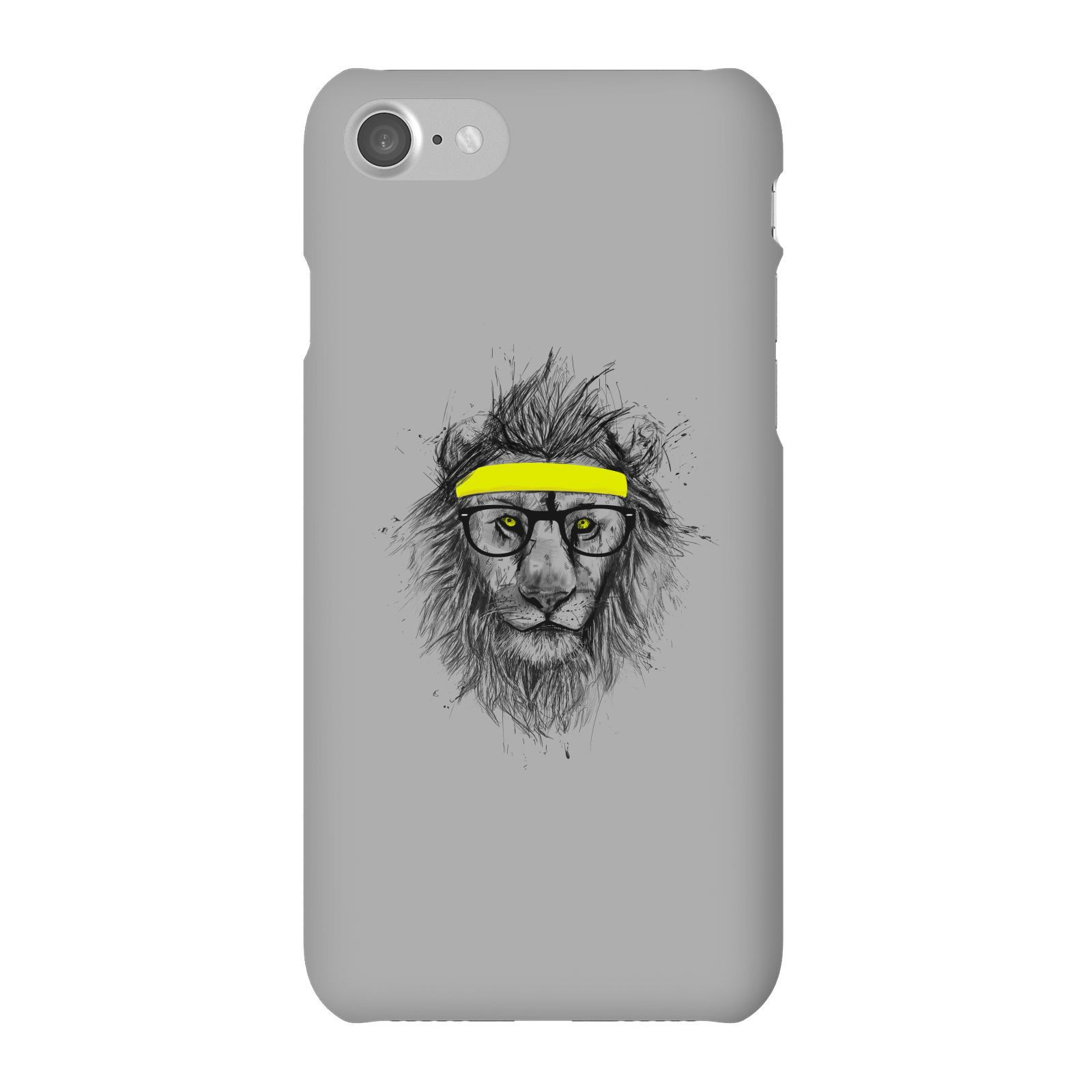 Balazs Solti Lion And Sweatband Phone Case for iPhone and Android - iPhone 7 - Snap Case - Matte