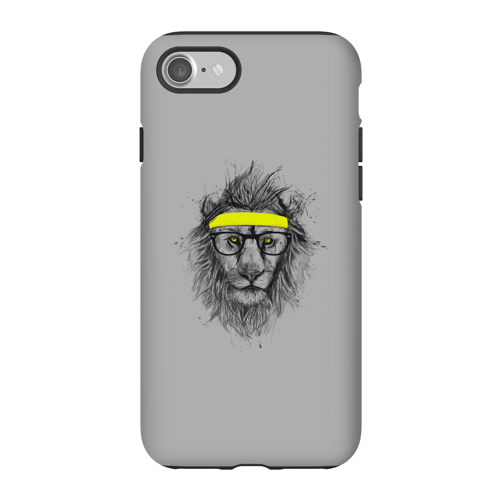 Balazs Solti Lion And Sweatband Phone Case for iPhone and Android - iPhone 7 - Tough Case - Gloss