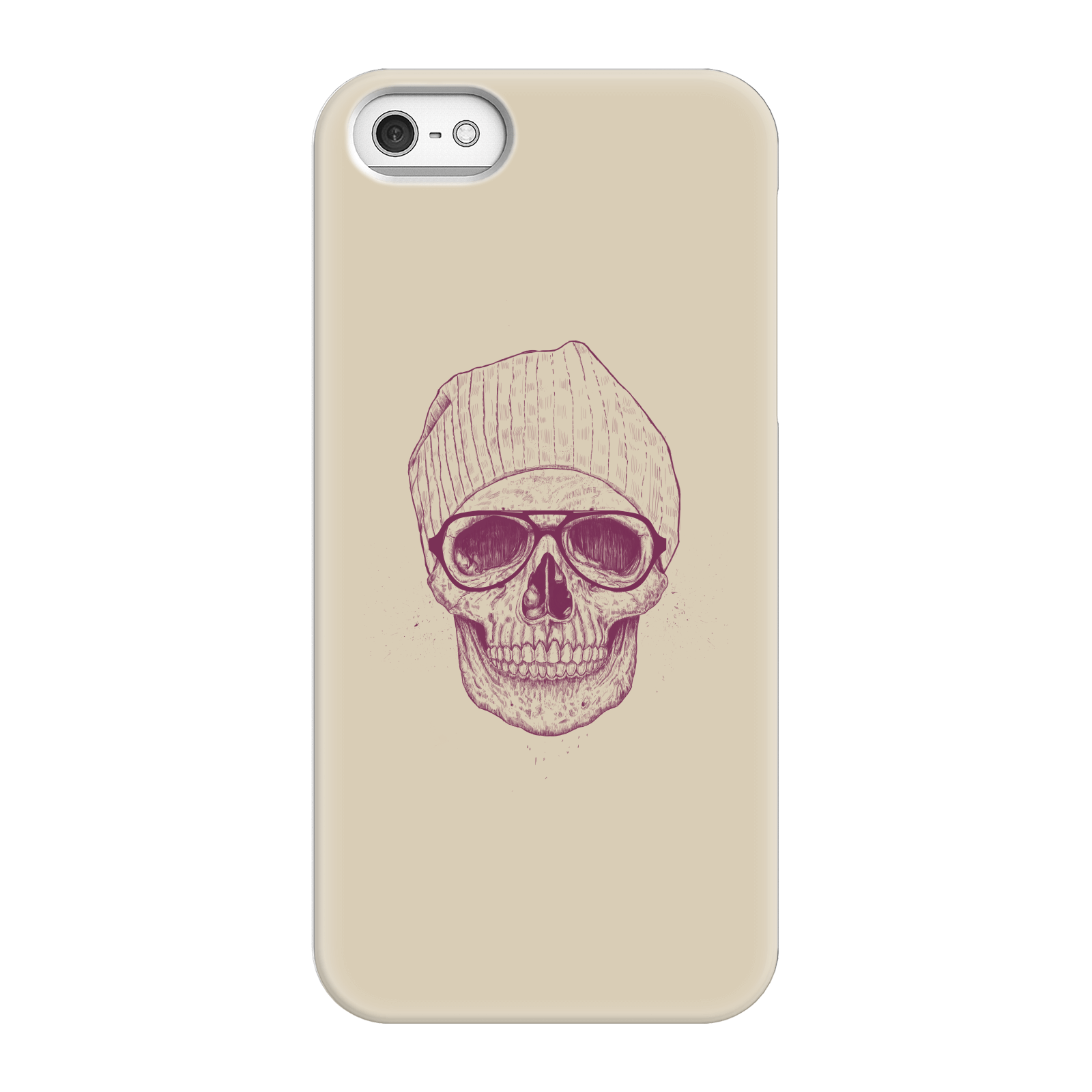 Balazs Solti Skull Phone Case for iPhone and Android - iPhone 5/5s - Snap Case - Matte