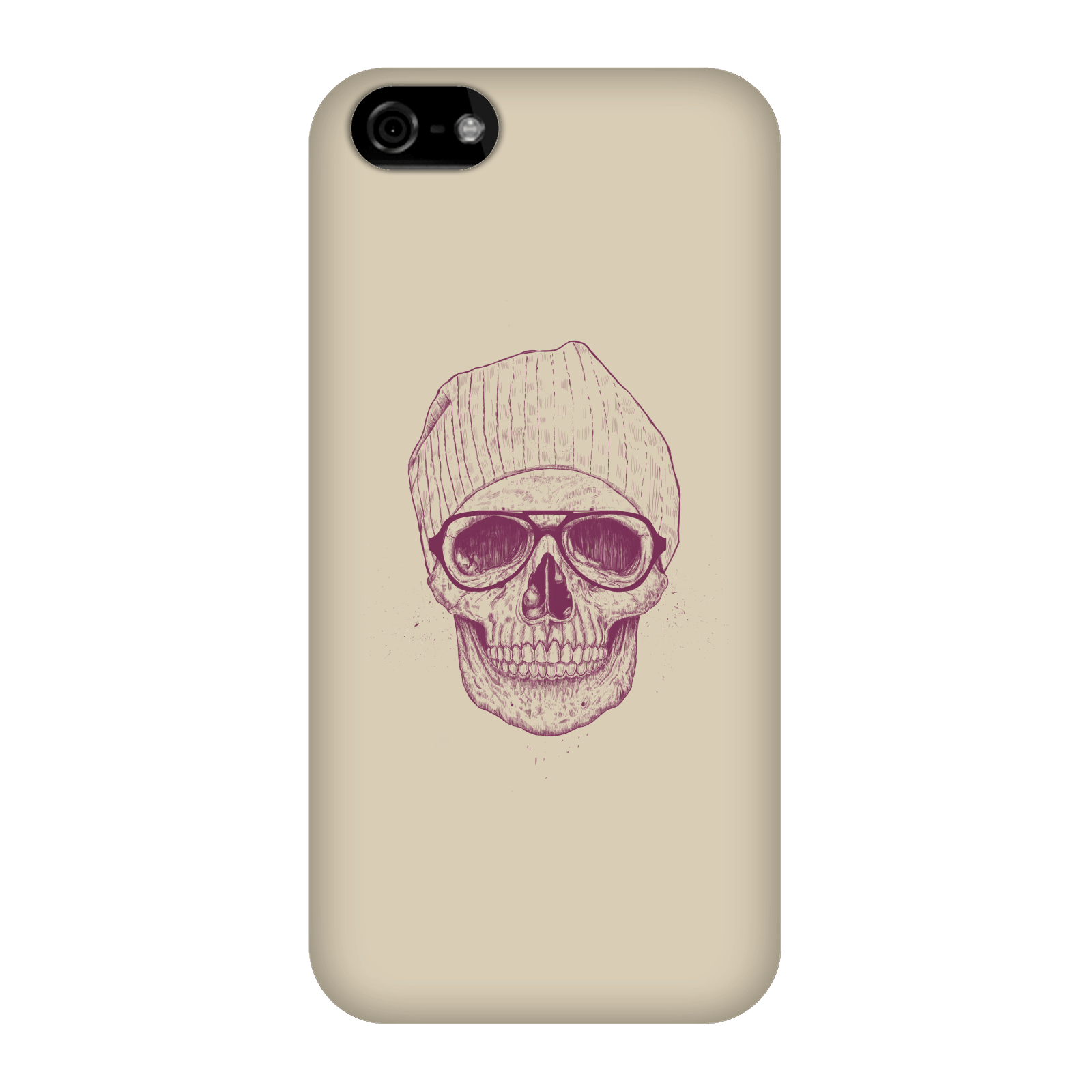 Balazs Solti Skull Phone Case for iPhone and Android - iPhone 5C - Snap Case - Matte
