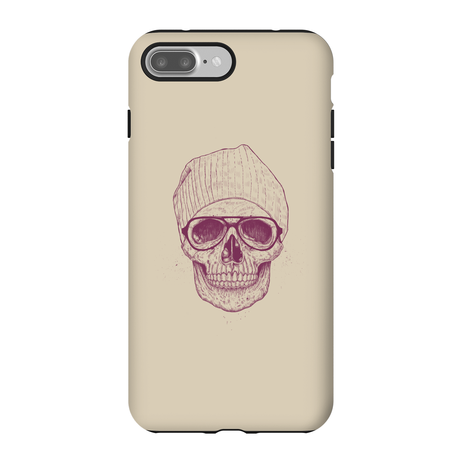 Balazs Solti Skull Phone Case for iPhone and Android - iPhone 7 Plus - Tough Case - Matte