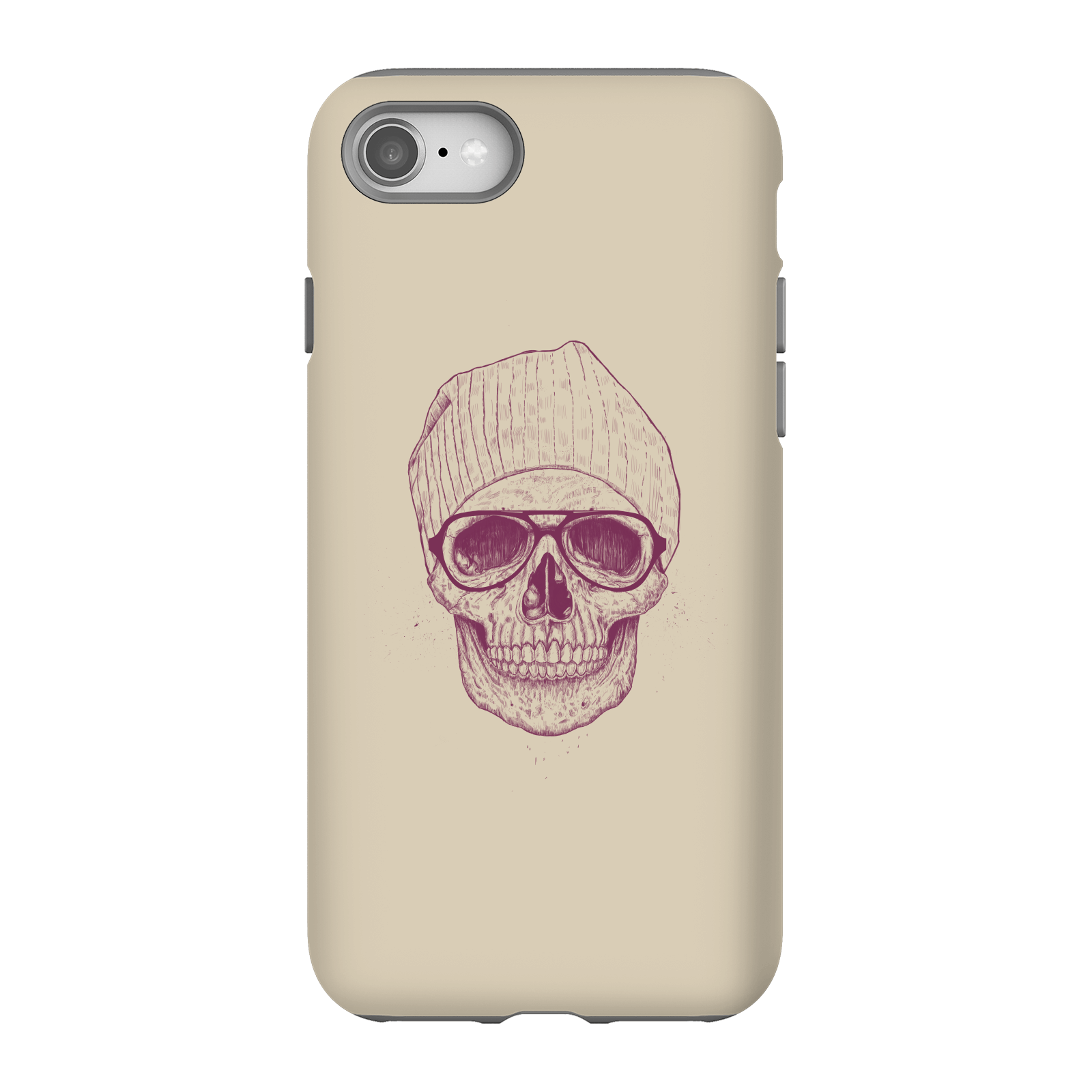 Balazs Solti Skull Phone Case for iPhone and Android - iPhone 8 - Tough Case - Matte