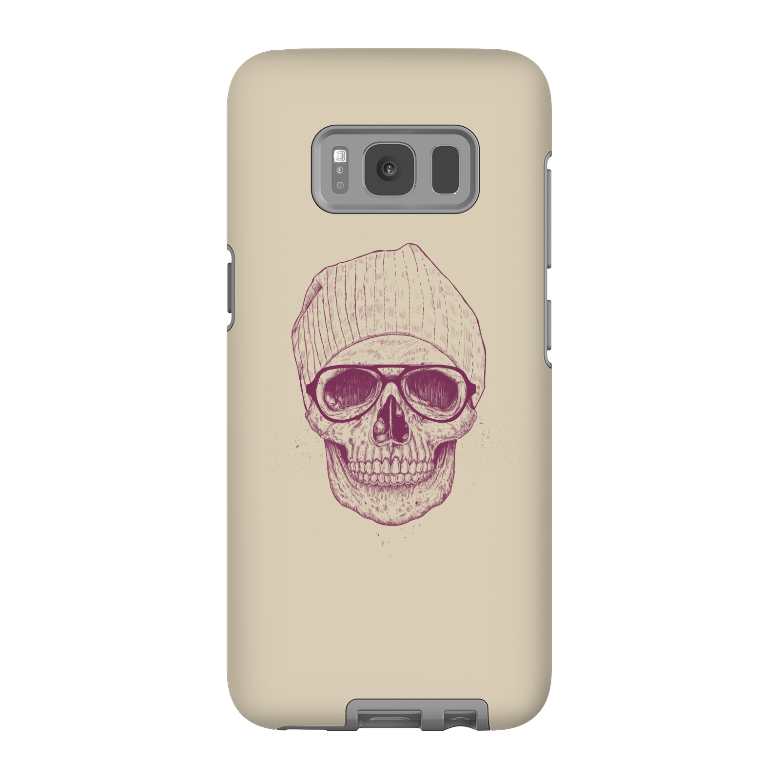 Balazs Solti Skull Phone Case for iPhone and Android - Samsung S8 - Tough Case - Matte