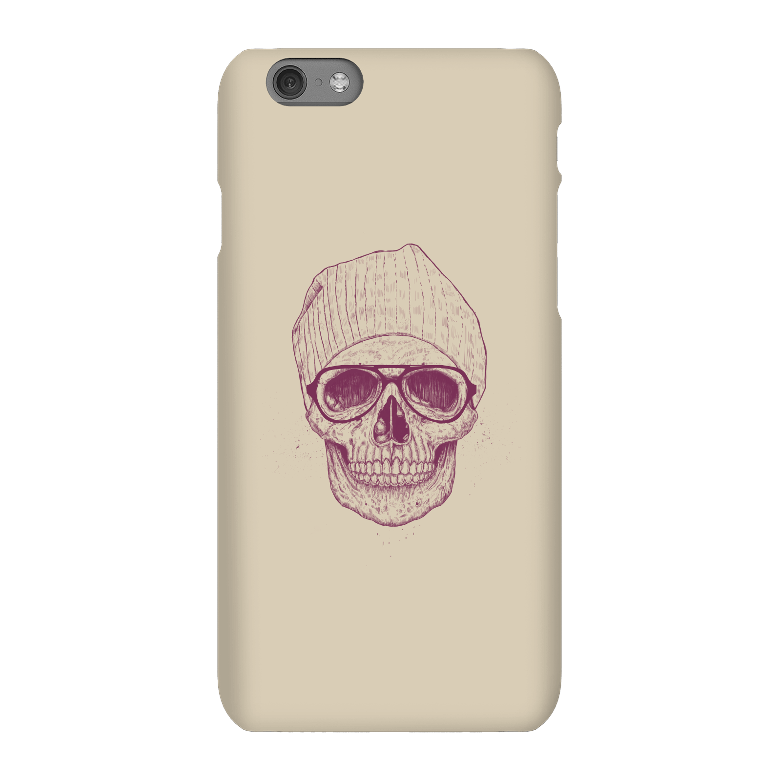 Balazs Solti Skull Phone Case for iPhone and Android - iPhone 6S - Snap Case - Gloss