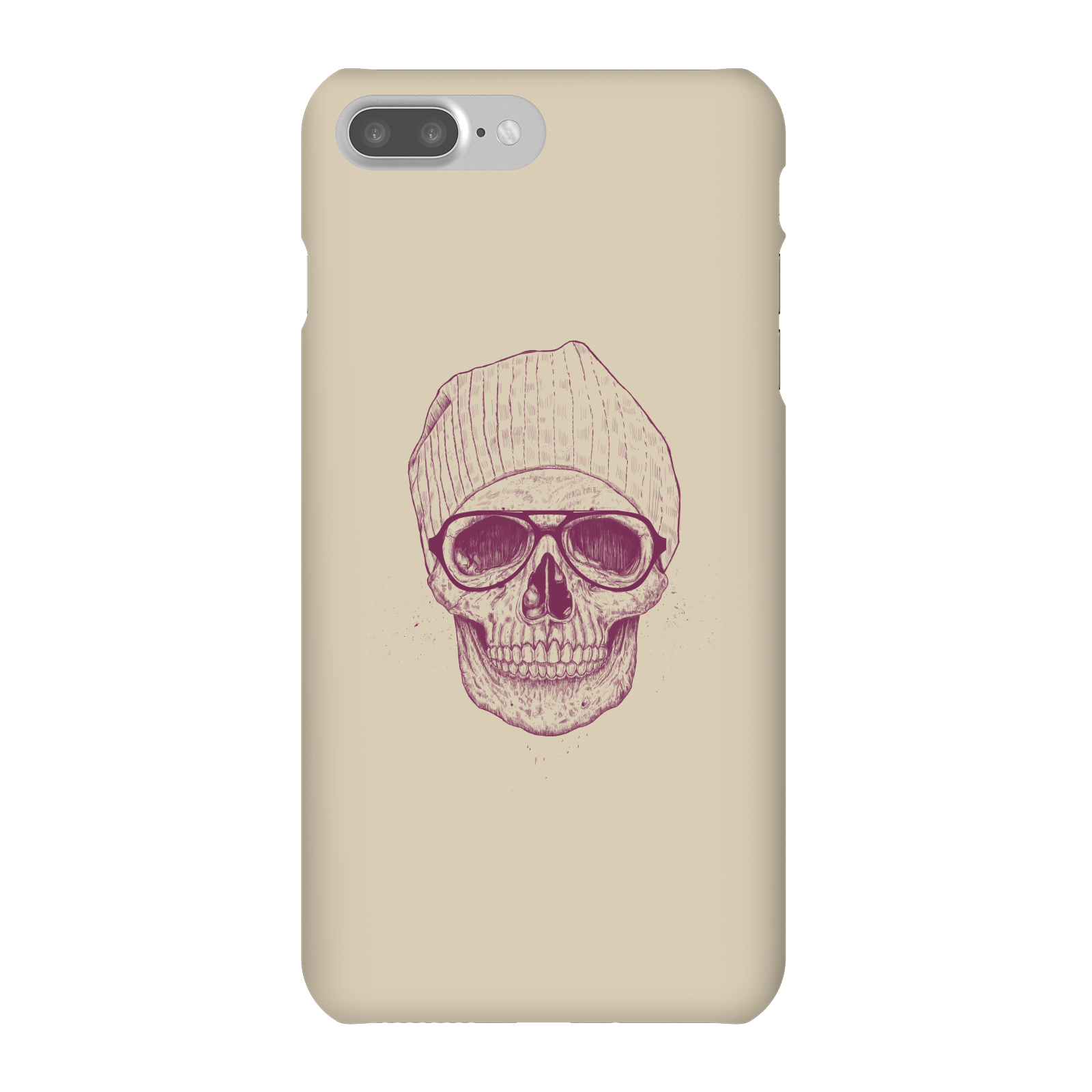 Balazs Solti Skull Phone Case for iPhone and Android - iPhone 7 Plus - Snap Case - Gloss