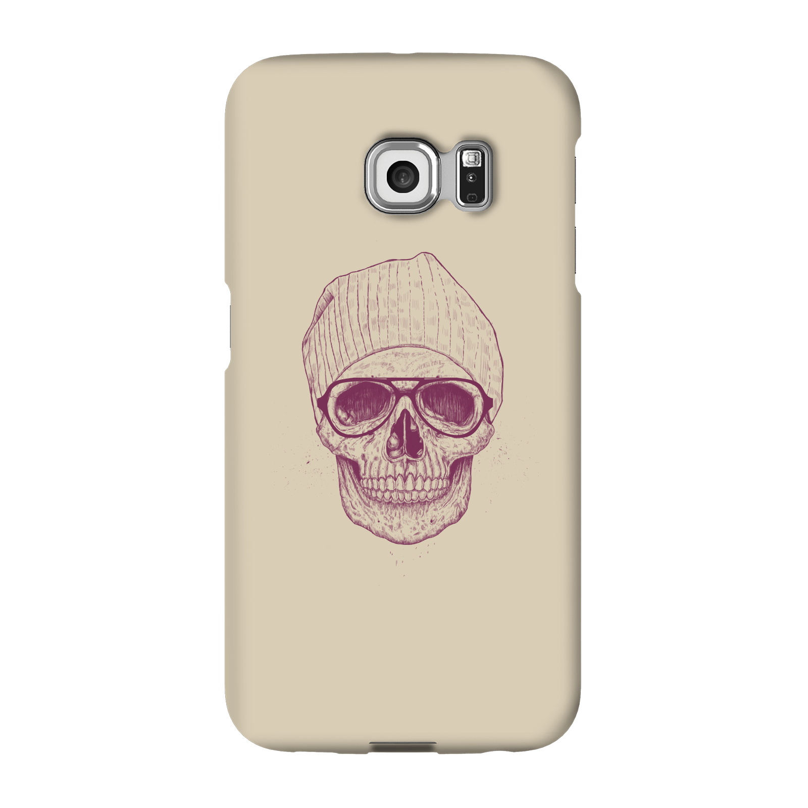 Balazs Solti Skull Phone Case for iPhone and Android - Samsung S6 Edge - Snap Case - Gloss