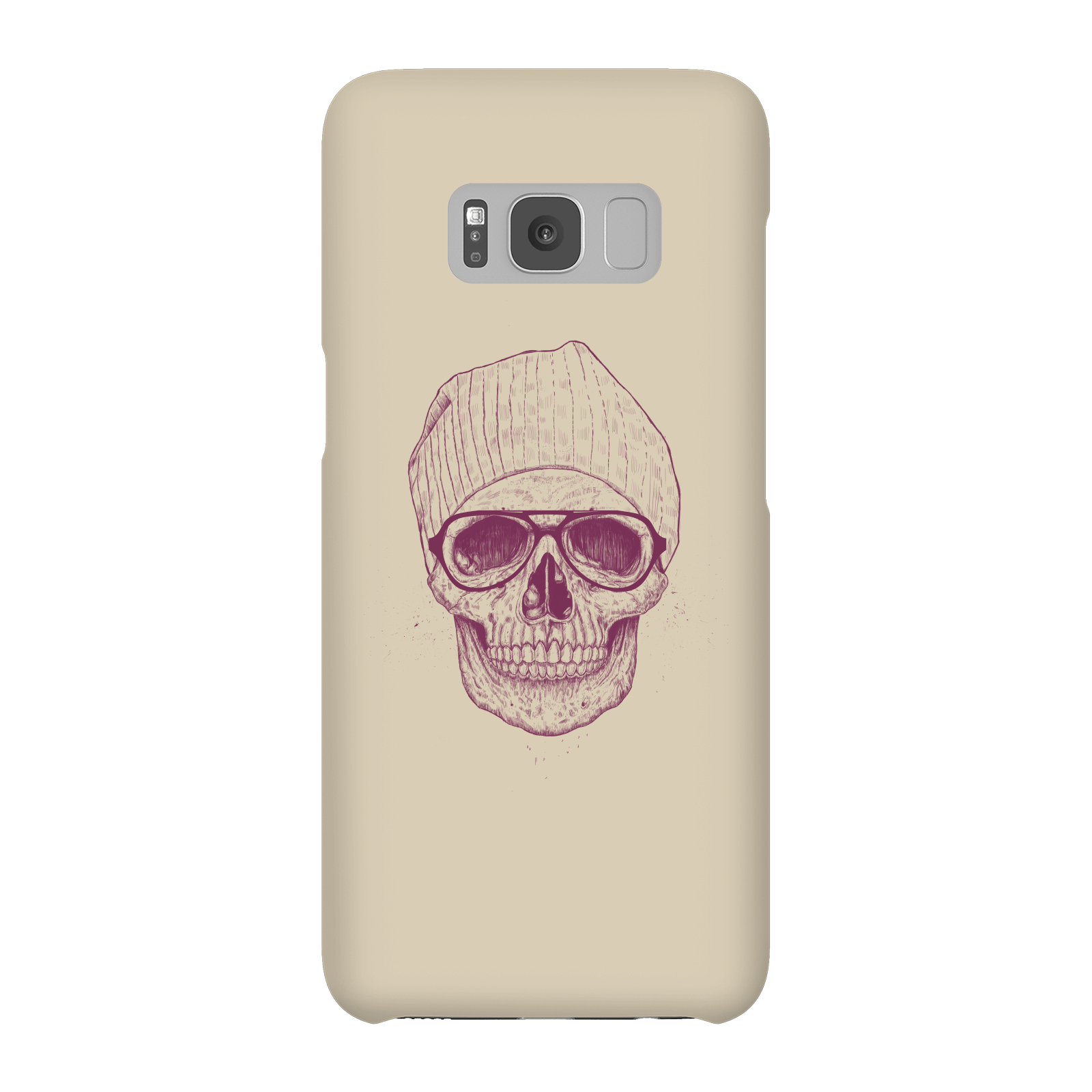 Balazs Solti Skull Phone Case for iPhone and Android - Samsung S8 - Snap Case - Gloss