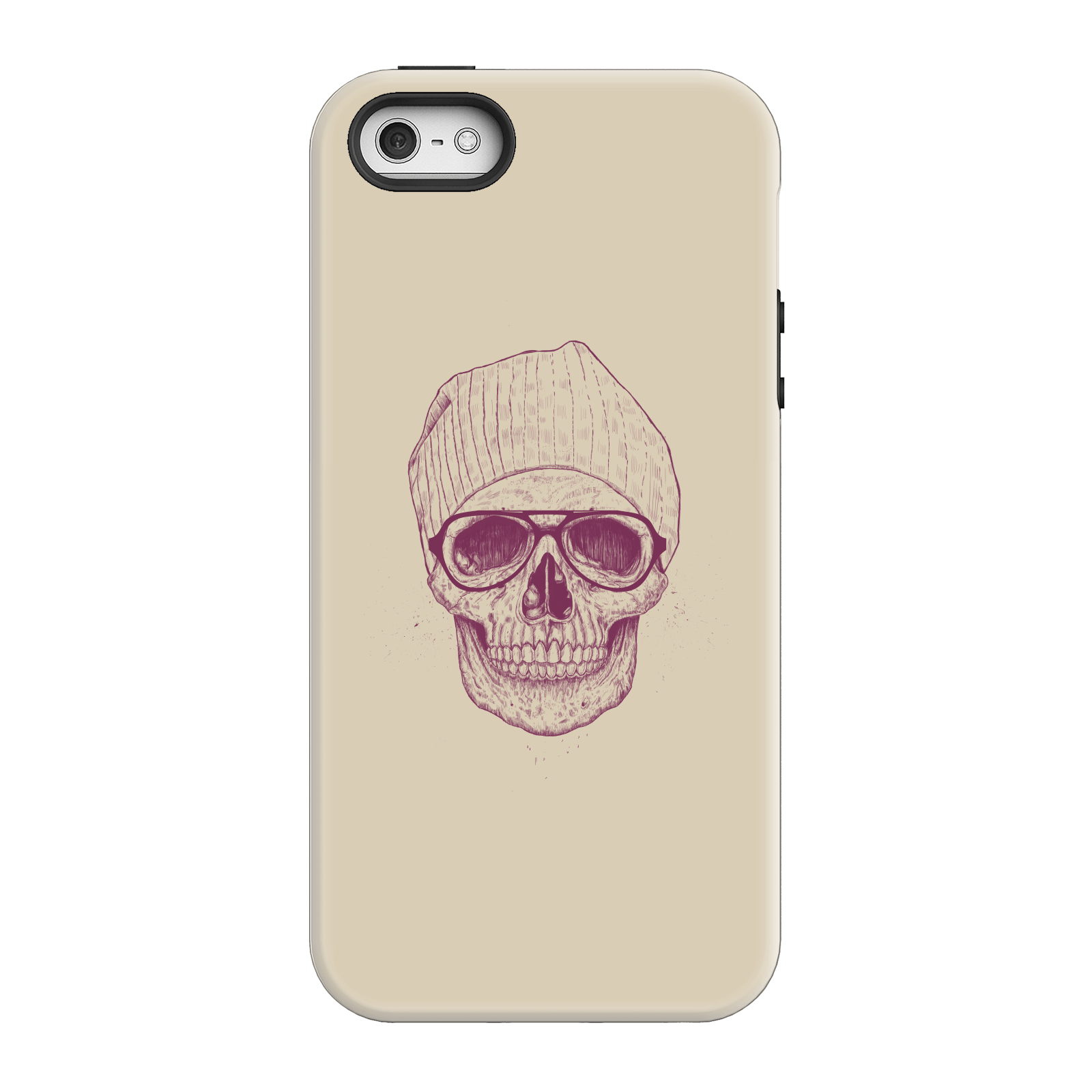 Balazs Solti Skull Phone Case for iPhone and Android - iPhone 5/5s - Tough Case - Gloss