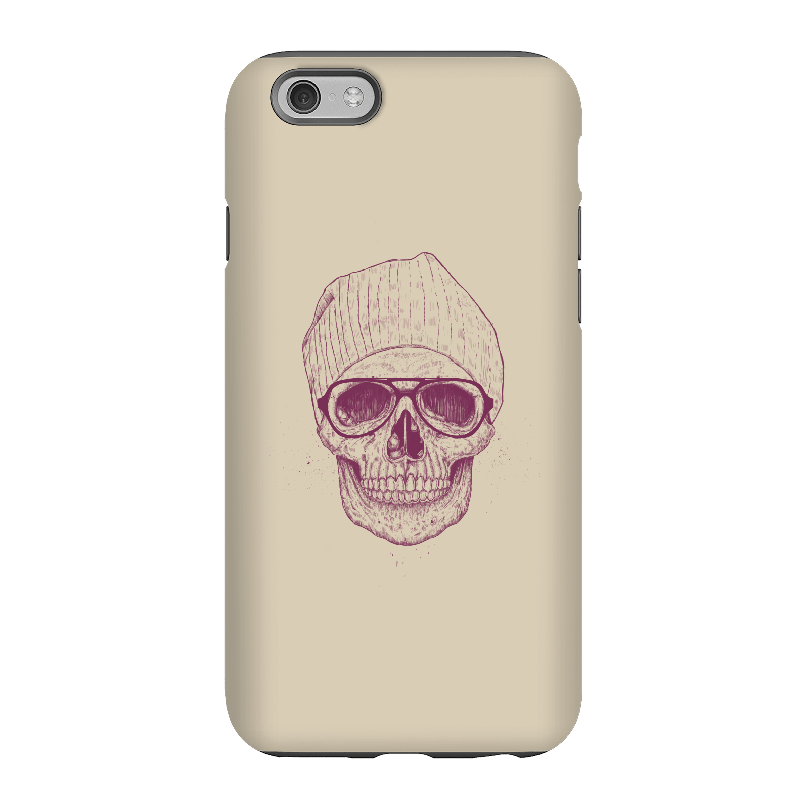 Balazs Solti Skull Phone Case for iPhone and Android - iPhone 6S - Tough Case - Gloss