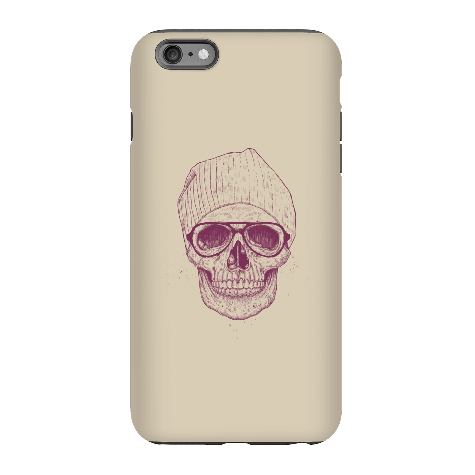 Balazs Solti Skull Phone Case for iPhone and Android - iPhone 6 Plus - Tough Case - Gloss