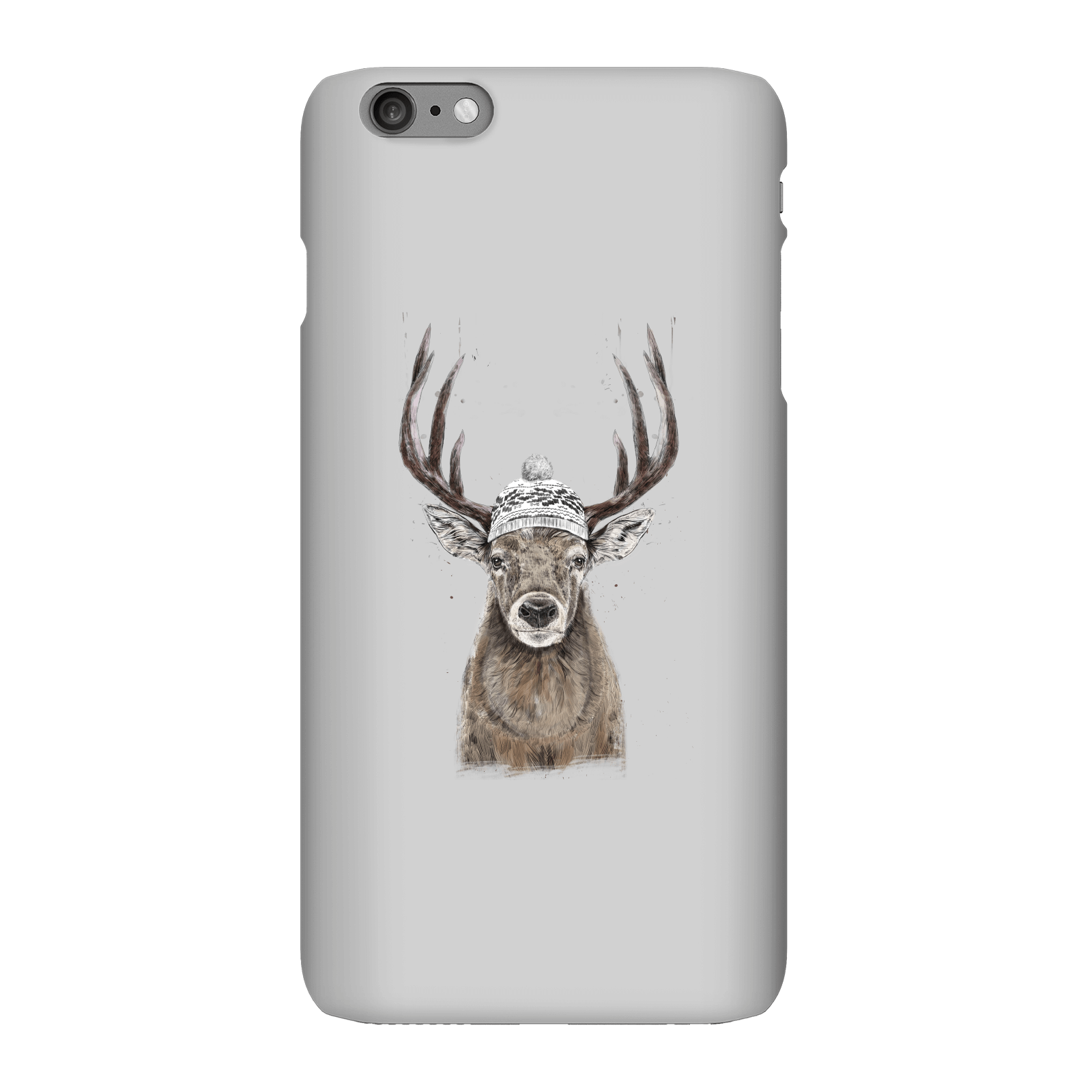 Balazs Solti Winter Deer Phone Case for iPhone and Android - iPhone 6 Plus - Snap Case - Matte