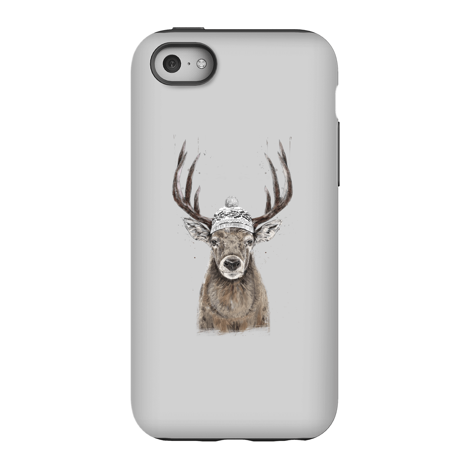 Balazs Solti Winter Deer Phone Case for iPhone and Android - iPhone 5C - Tough Case - Gloss