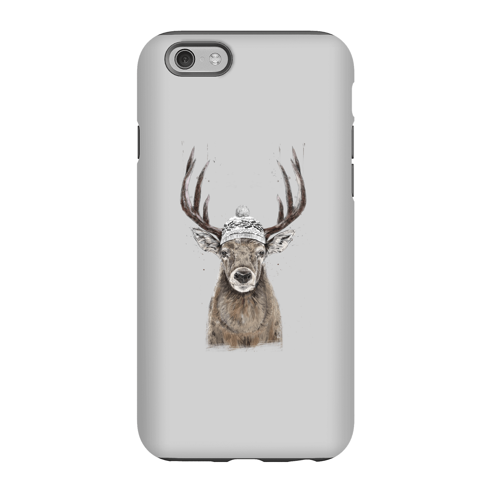 Balazs Solti Winter Deer Phone Case for iPhone and Android - iPhone 6 - Tough Case - Gloss
