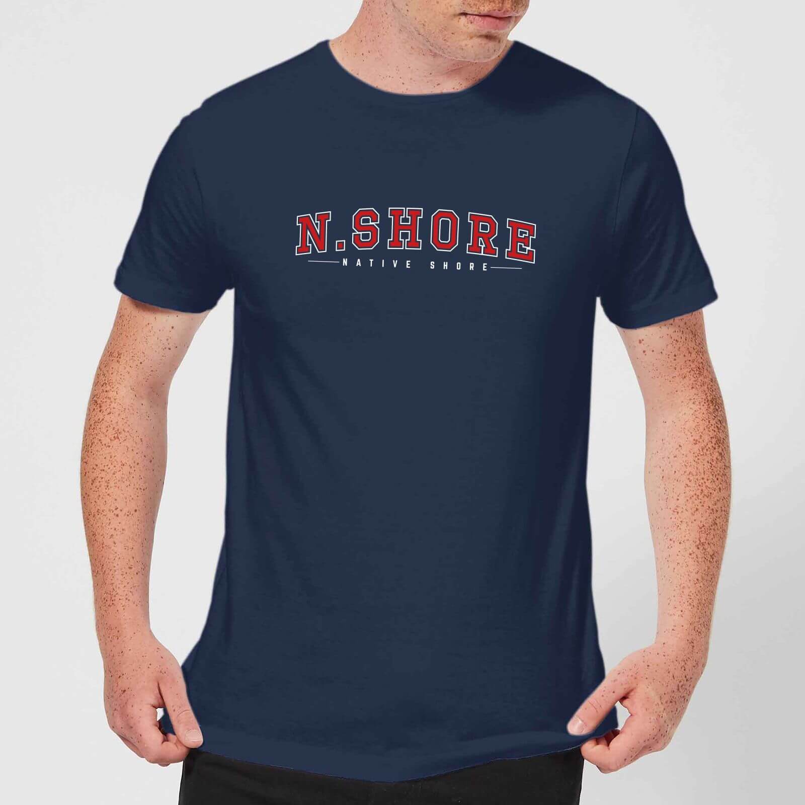 T-Shirt Homme N.Shore Native Shore - Bleu Marine - S - Navy