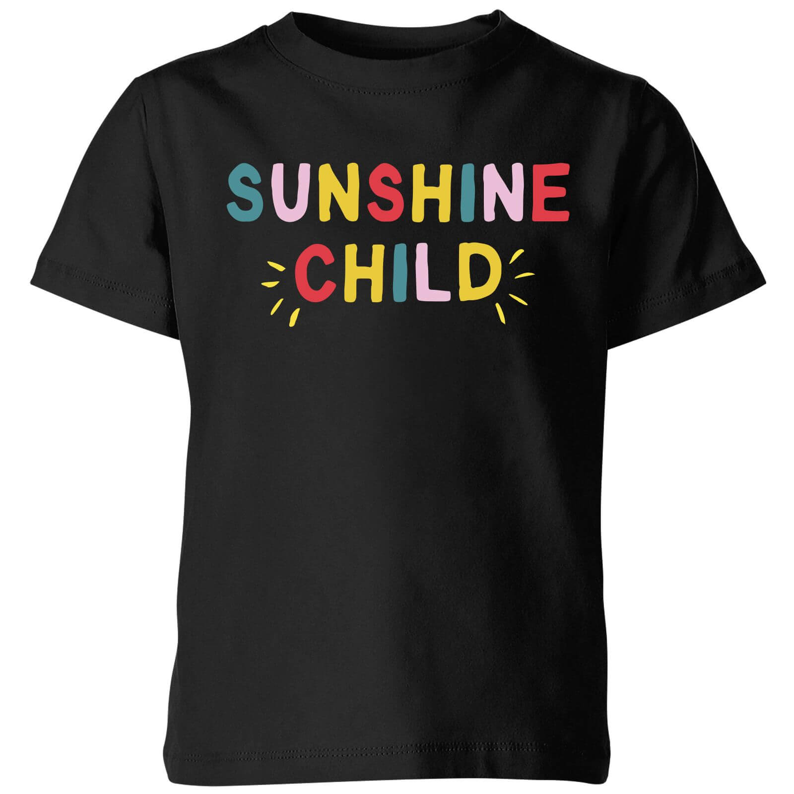 My Little Rascal Sunshine Child Kids' T-Shirt - Black - 3-4 Years - Black