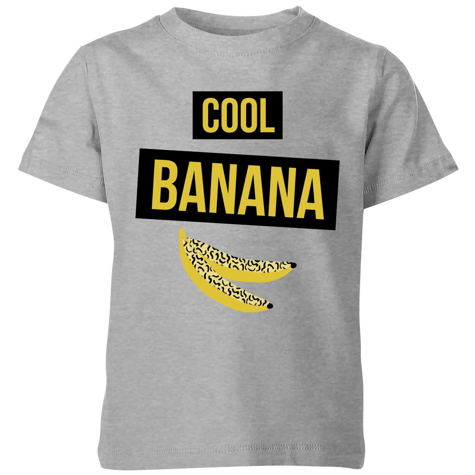 My Little Rascal Cool Banana Kids' T-Shirt - Grey - 3-4 Years - Grey
