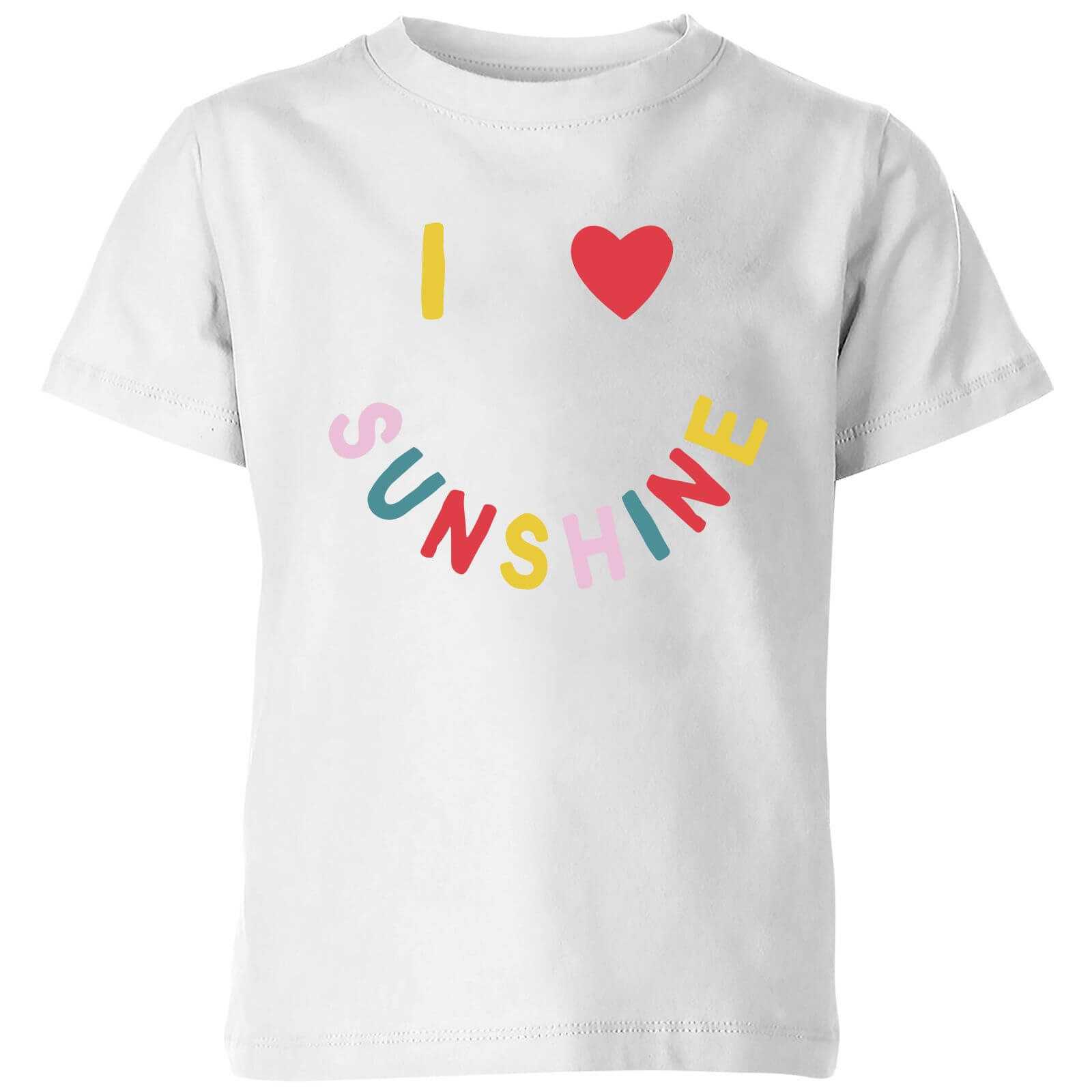 My Little Rascal I Love Sunshine Kids' T-Shirt - White - 3-4 Years - White