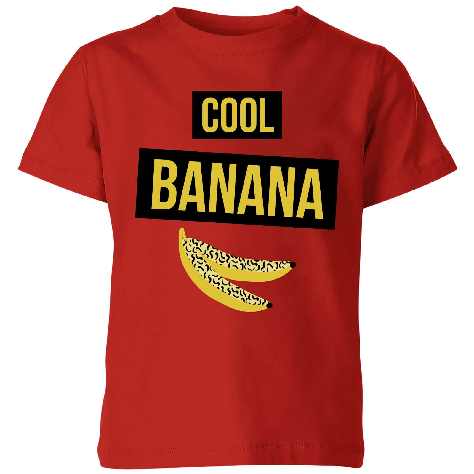 My Little Rascal Cool Banana Kids' T-Shirt - Red - 3-4 Years - Red