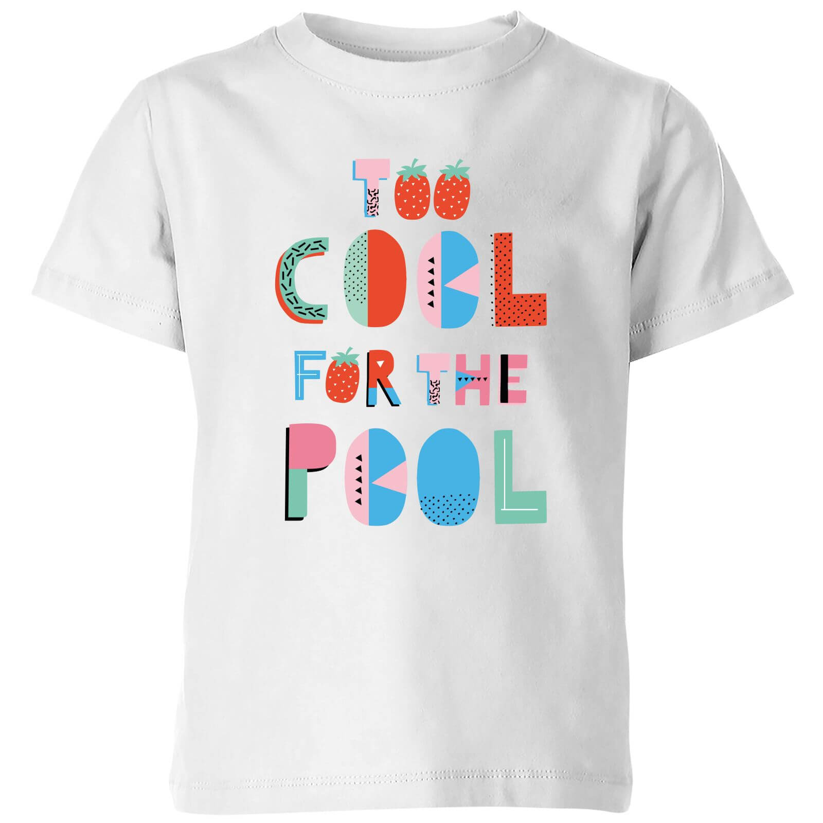 My Little Rascal Too Cool For The Pool Kids' T-Shirt - White - 3-4 Years - White
