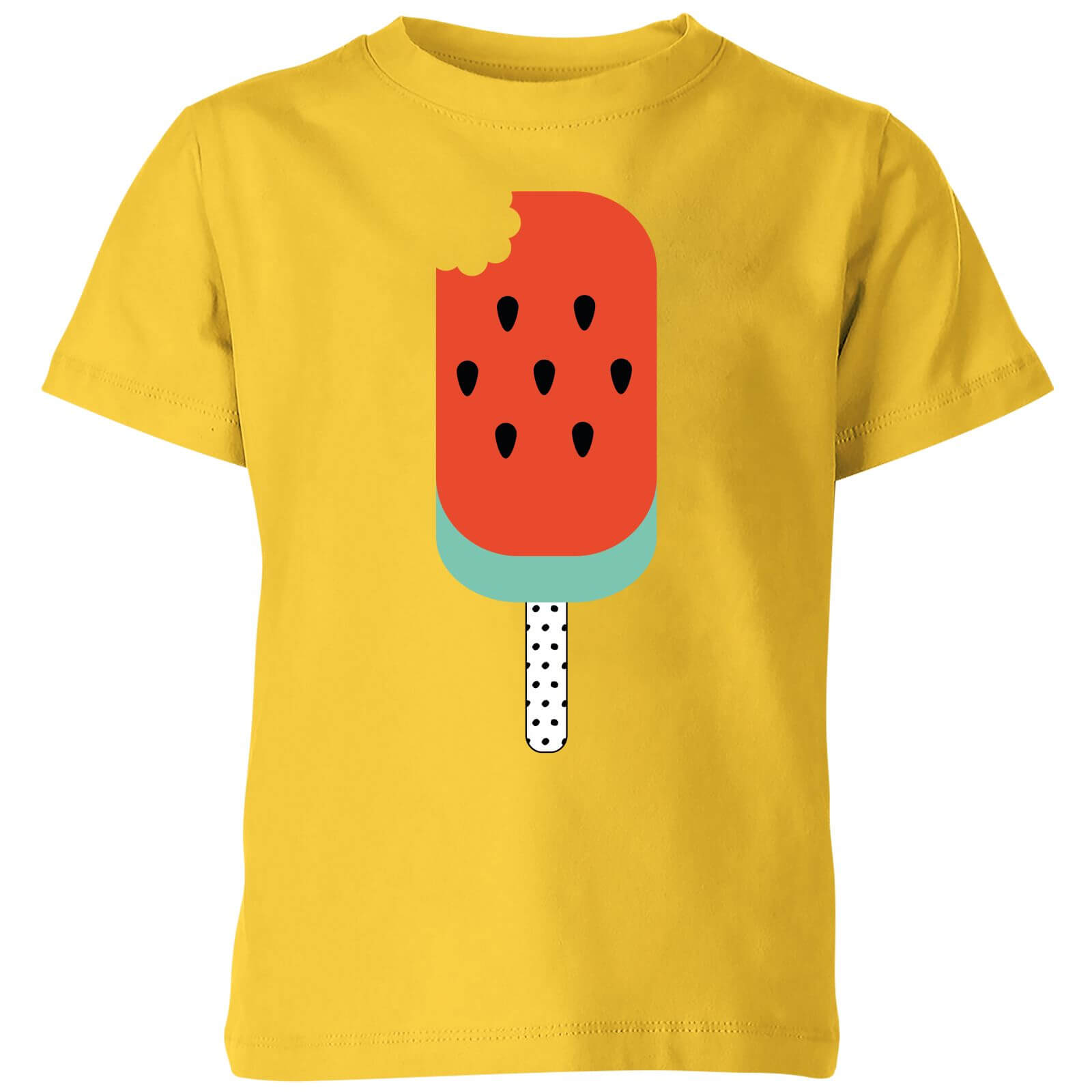 My Little Rascal Watermelon Lolly Kids' T-Shirt - Yellow - 3-4 Years - Yellow